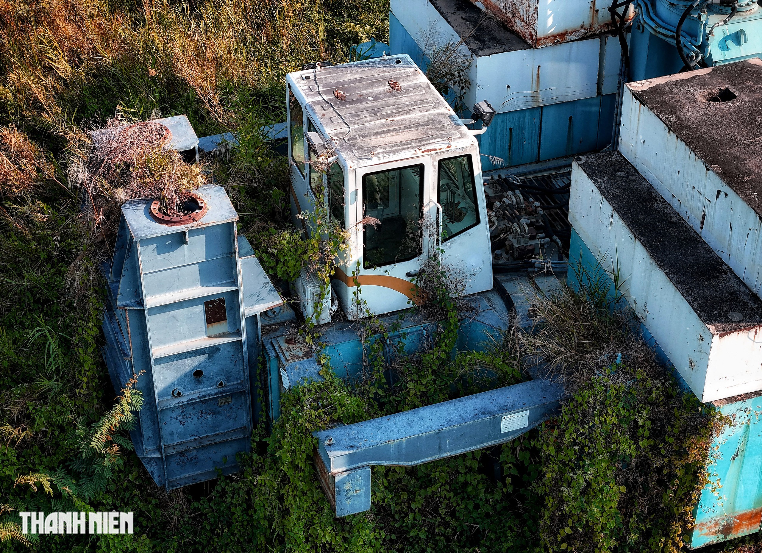 B&ecirc;n trong Tổng kho xăng dầu 12.000 tỉ đồng ở Nh&agrave; B&egrave; bỏ hoang nhiều năm- Ảnh 7.