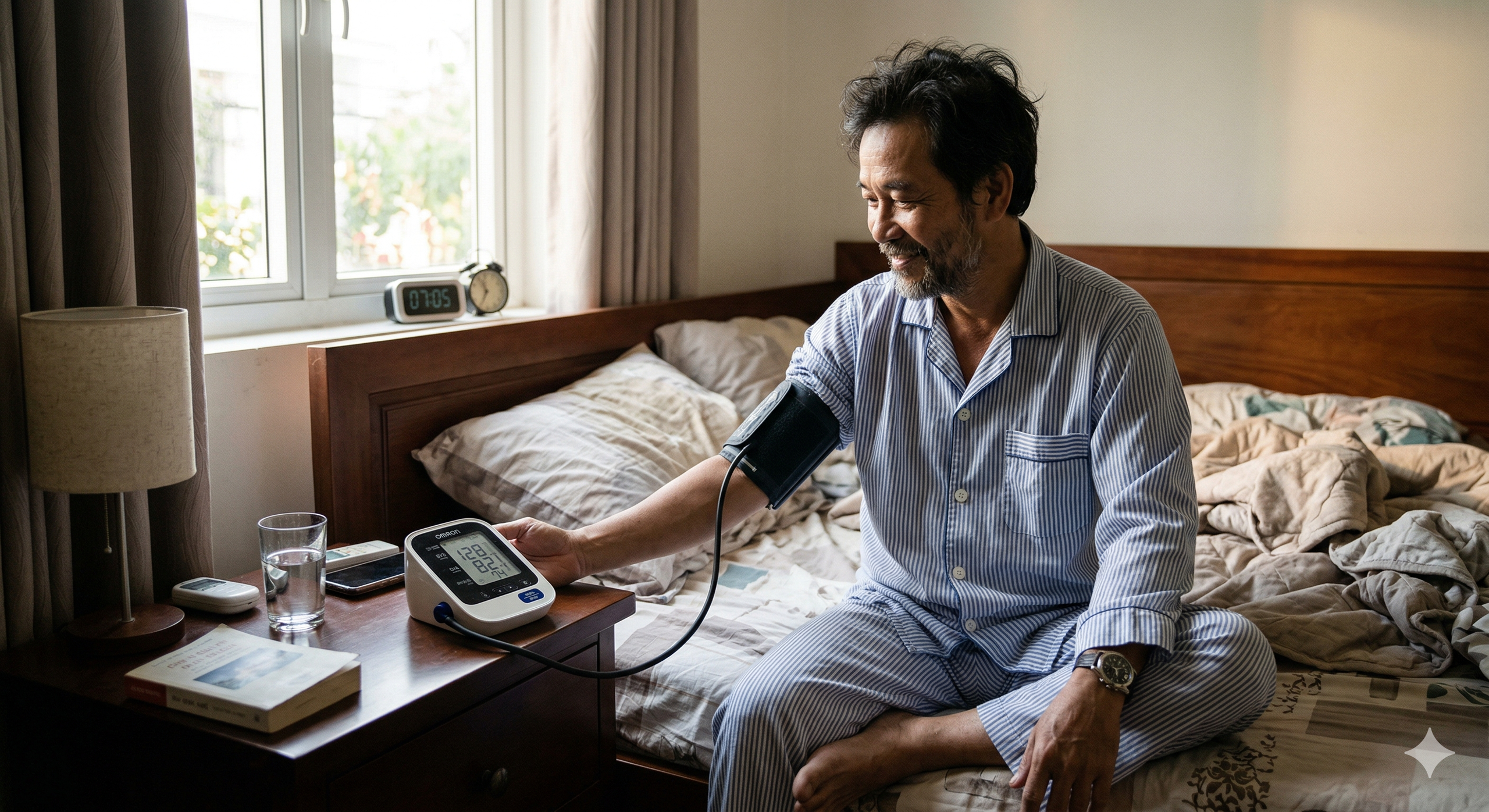 Người huyết áp cao tuyệt đối tránh việc này ngay khi thức dậy - Ảnh 1.