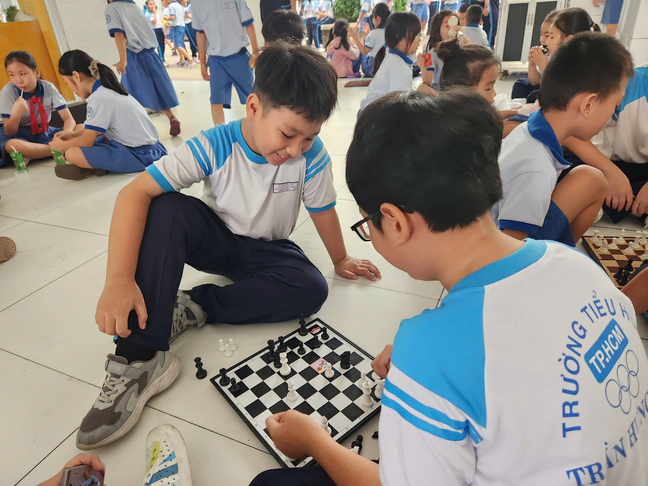 Nhịp sống thể thao trong những trường tiểu học tại TP.HCM - Ảnh 3.