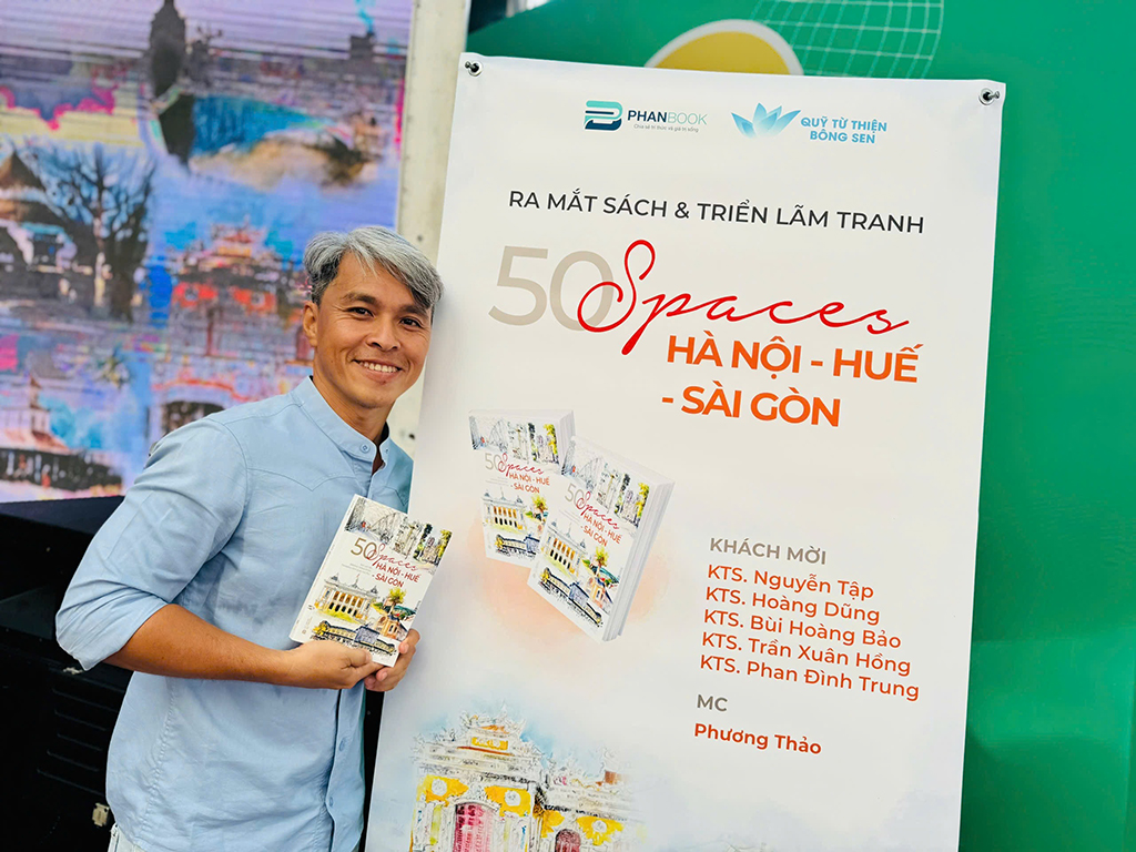 Ra mắt sách và triển lãm '50 Spaces: Hà Nội - Huế - Sài Gòn'- Ảnh 1.