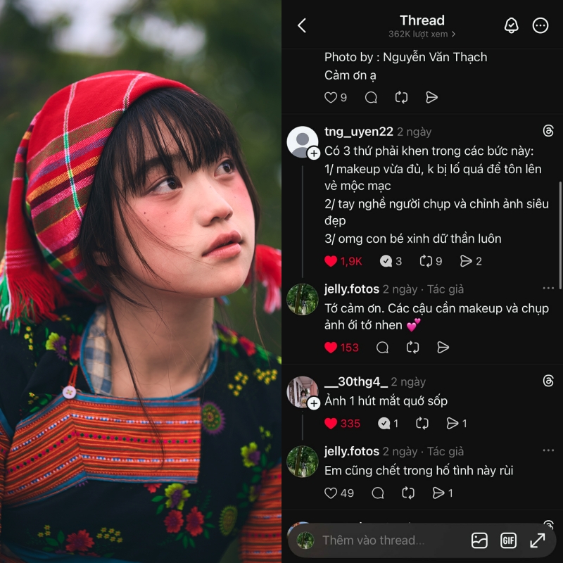 Sau vài giờ đăng tải, bộ ảnh cô bé H’Mông đã khiến mạng xã hội ‘bùng nổ’ - Ảnh 2. Sau vài giờ đăng tải, bộ ảnh cô bé H’Mông đã khiến mạng xã hội ‘bùng nổ’ - Ảnh 2.