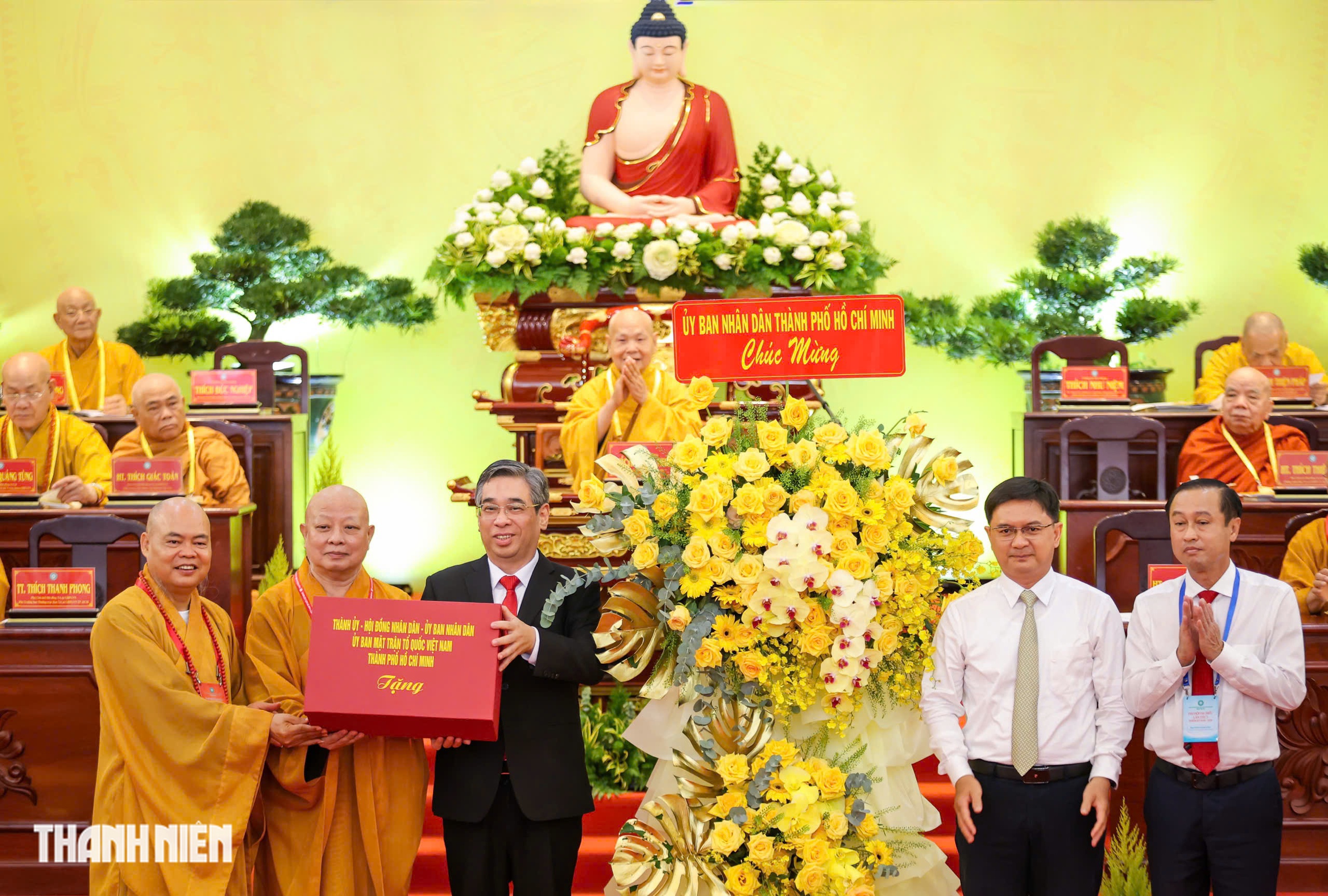 H&ograve;a thượng Th&iacute;ch Lệ Trang l&agrave;m Trưởng ban Trị sự Gi&aacute;o hội Phật gi&aacute;o Việt Nam TP.HCM - Ảnh 11.