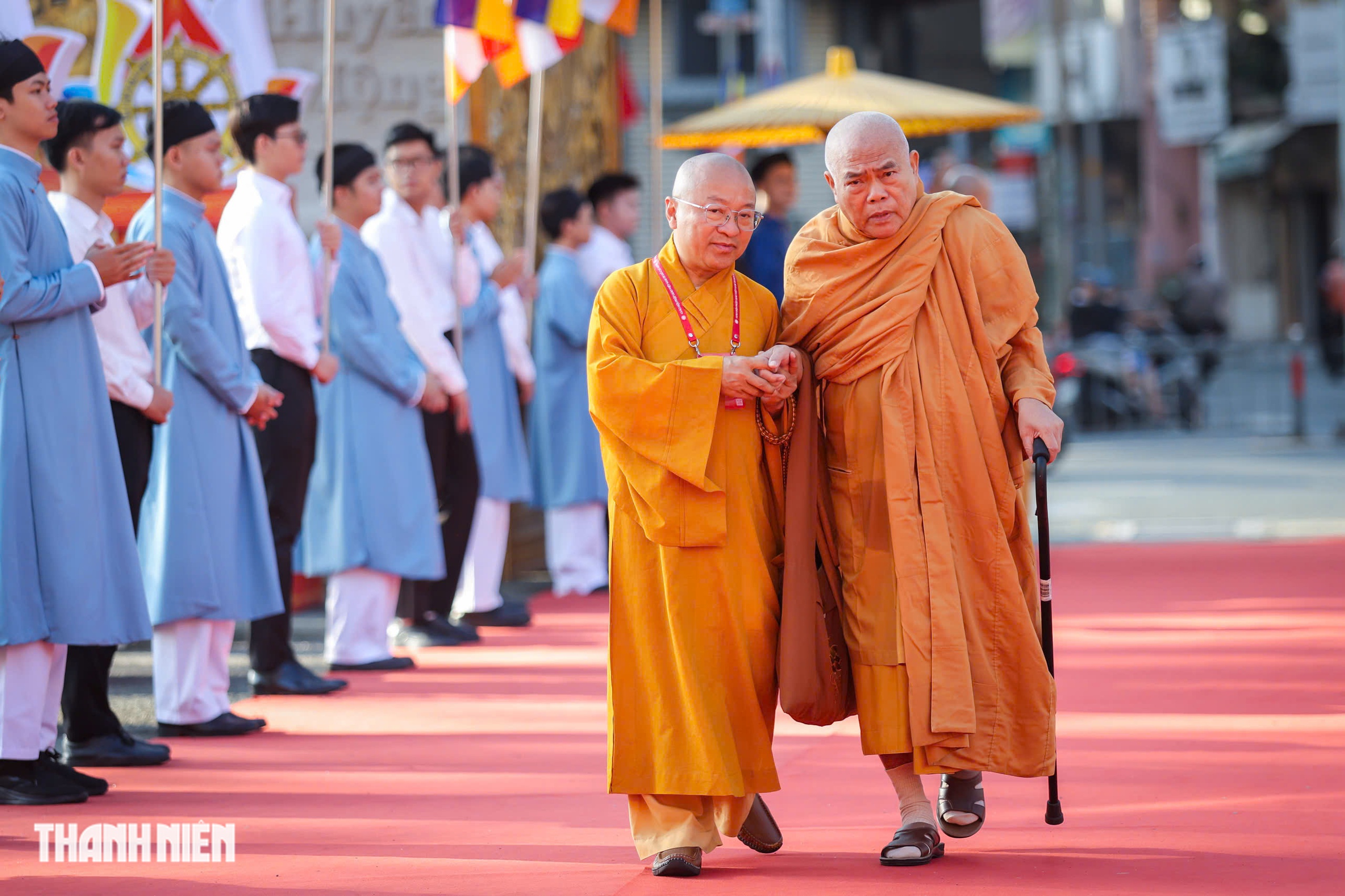 Đức Pháp chủ Giáo hội Phật giáo Việt Nam Mong tăng ni góp sức xây dựng đất nước - Ảnh 5. Đức Pháp chủ Giáo hội Phật giáo Việt Nam Mong tăng ni góp sức xây dựng đất nước - Ảnh 5.