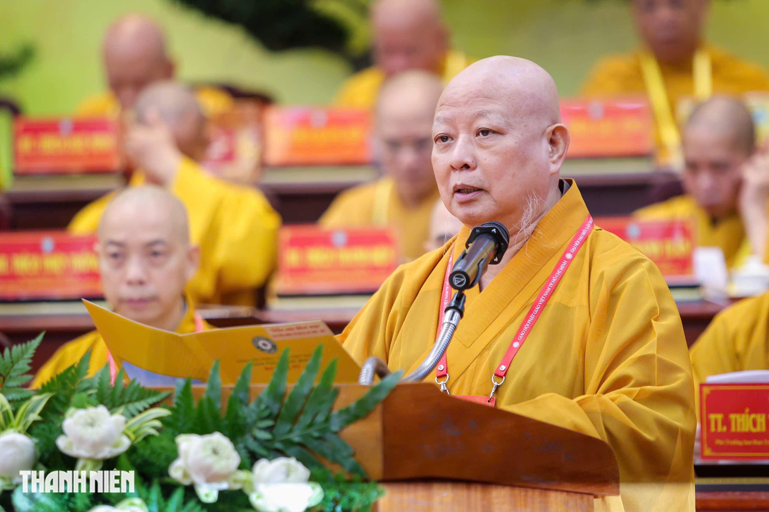 H&ograve;a thượng Th&iacute;ch Lệ Trang l&agrave;m Trưởng ban Trị sự Gi&aacute;o hội Phật gi&aacute;o Việt Nam TP.HCM - Ảnh 7.