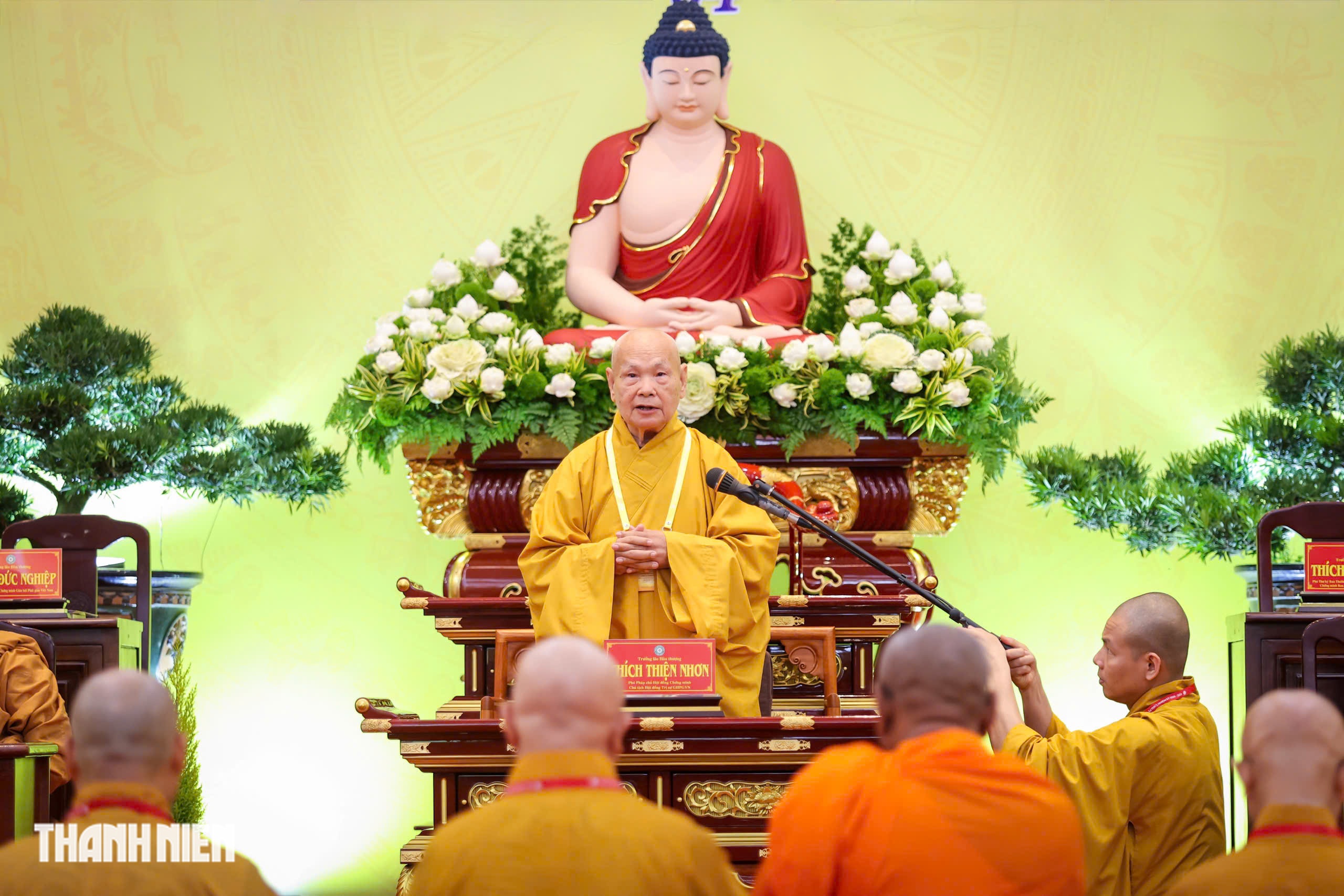 H&ograve;a thượng Th&iacute;ch Lệ Trang l&agrave;m Trưởng ban Trị sự Gi&aacute;o hội Phật gi&aacute;o Việt Nam TP.HCM - Ảnh 4.