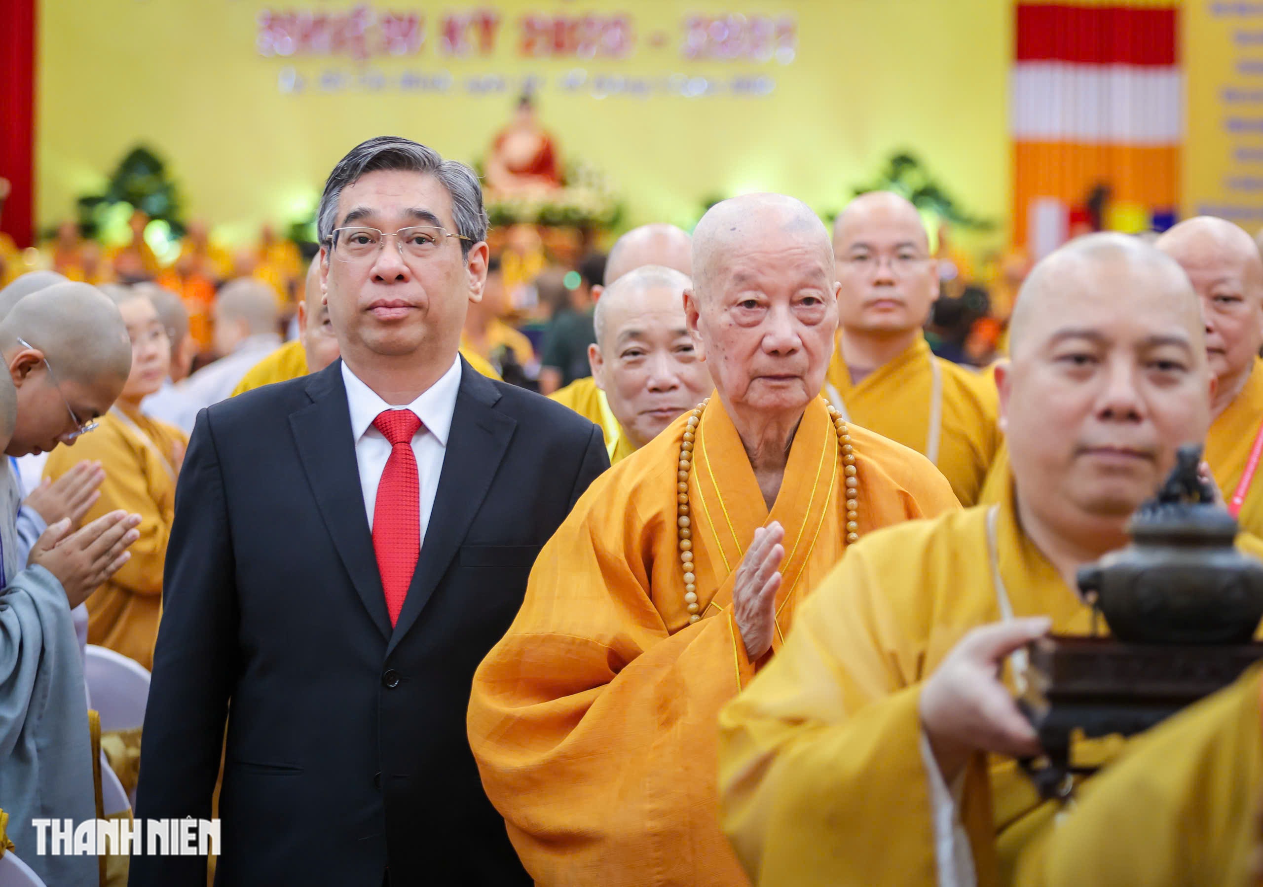 H&ograve;a thượng Th&iacute;ch Lệ Trang l&agrave;m Trưởng ban Trị sự Gi&aacute;o hội Phật gi&aacute;o Việt Nam TP.HCM - Ảnh 8.