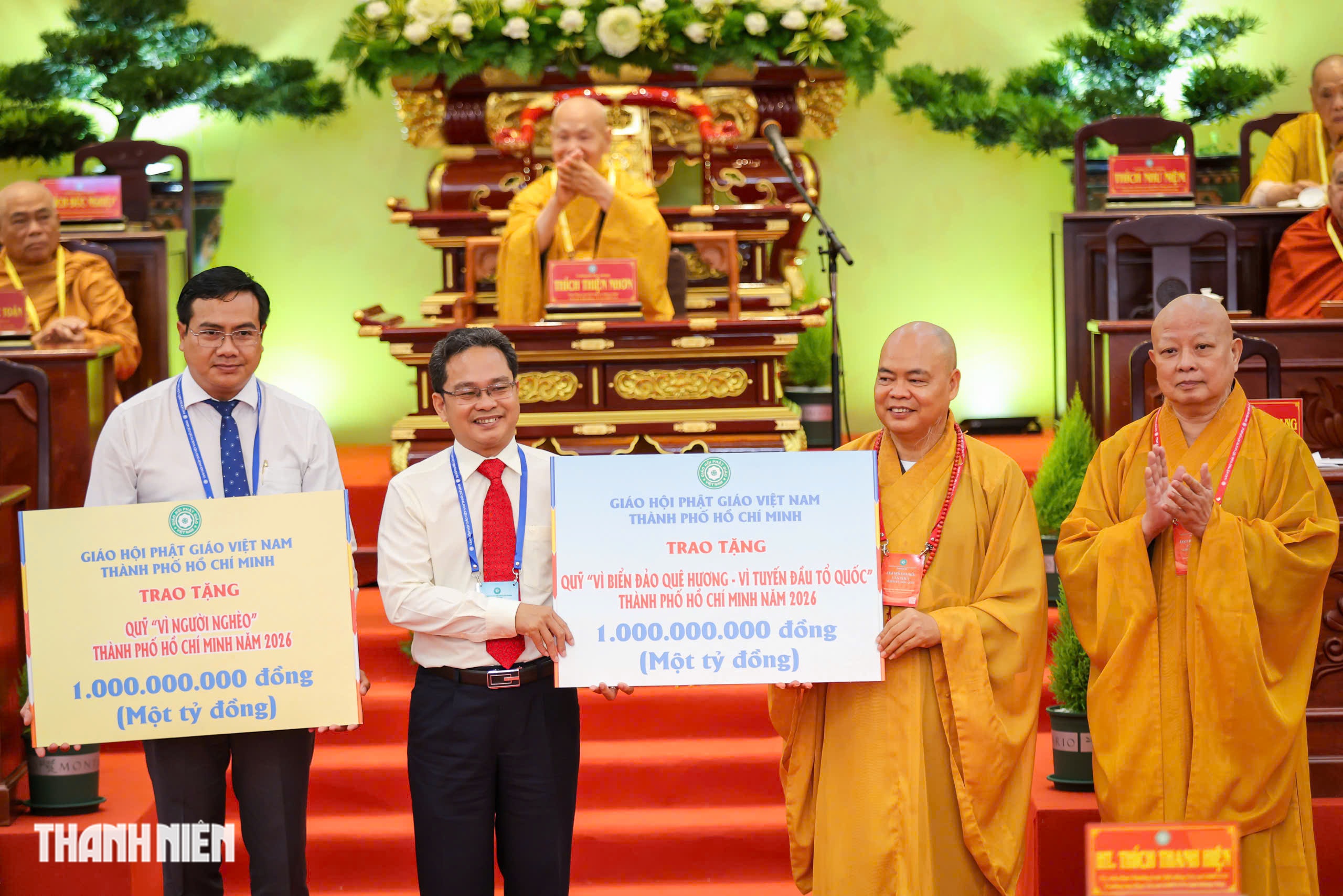 H&ograve;a thượng Th&iacute;ch Lệ Trang l&agrave;m Trưởng ban Trị sự Gi&aacute;o hội Phật gi&aacute;o Việt Nam TP.HCM - Ảnh 17.