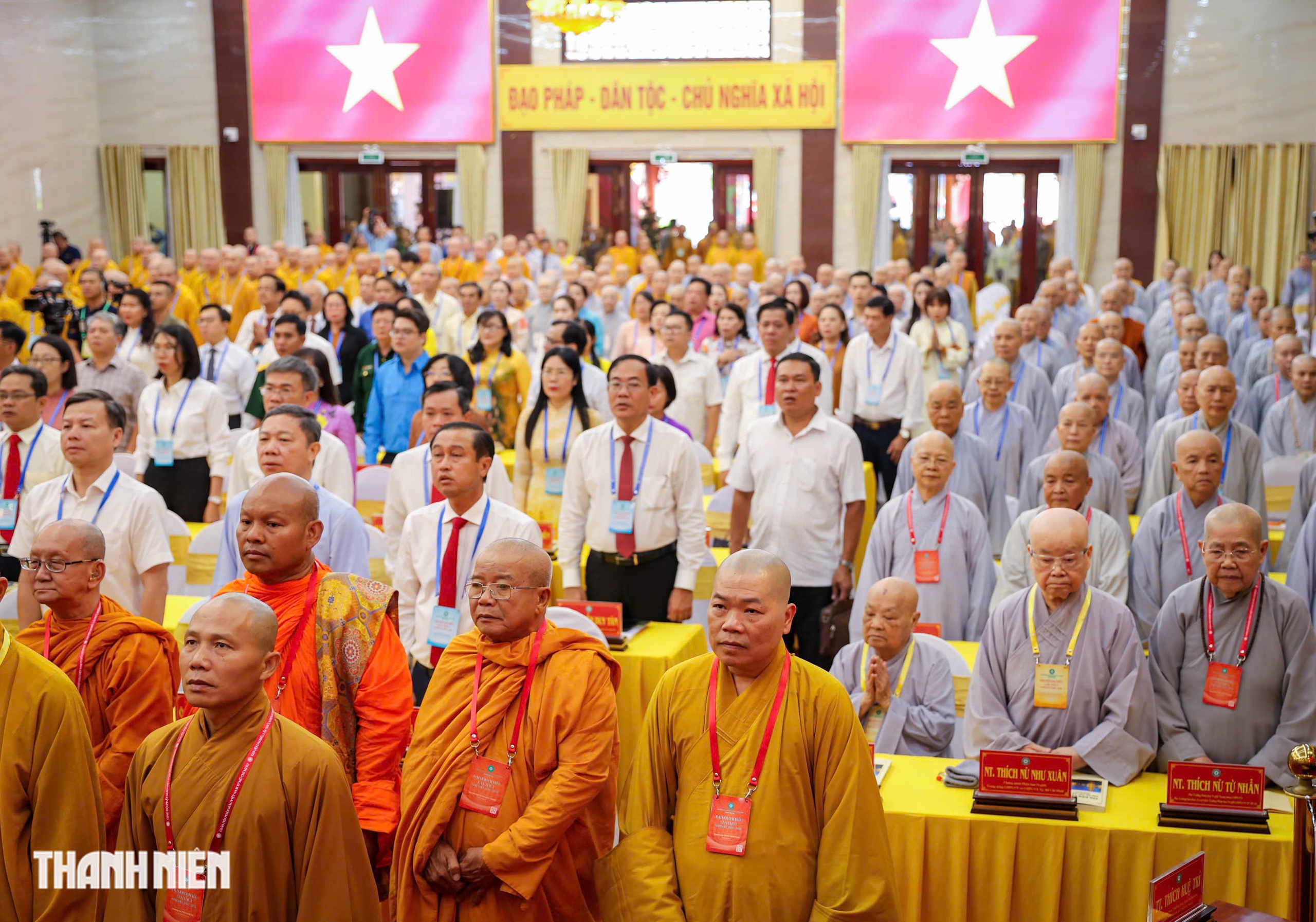 H&ograve;a thượng Th&iacute;ch Lệ Trang l&agrave;m Trưởng ban Trị sự Gi&aacute;o hội Phật gi&aacute;o Việt Nam TP.HCM - Ảnh 5.