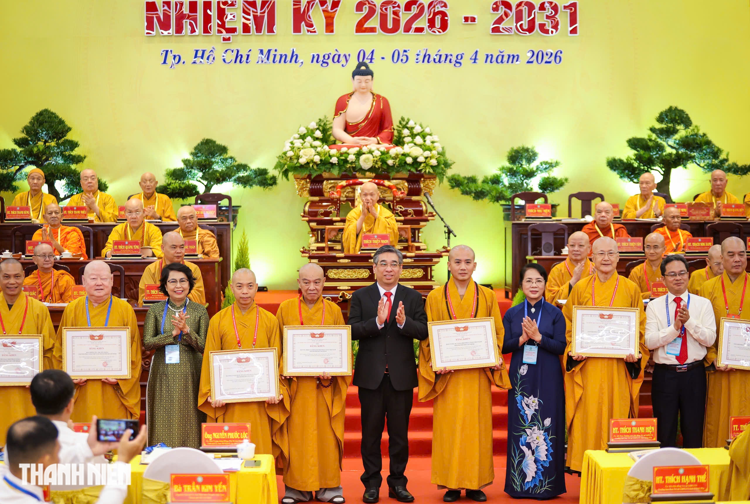 H&ograve;a thượng Th&iacute;ch Lệ Trang l&agrave;m Trưởng ban Trị sự Gi&aacute;o hội Phật gi&aacute;o Việt Nam TP.HCM - Ảnh 16.