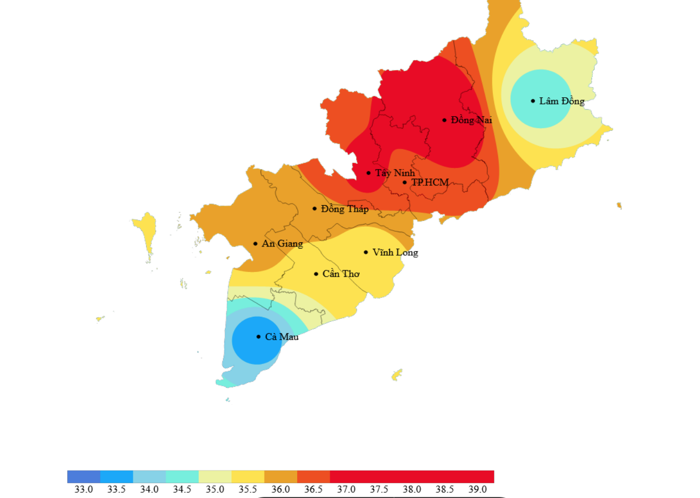 'Chảo lửa' miền Đông tăng nhiệt vì nắng nóng - Ảnh 1.
