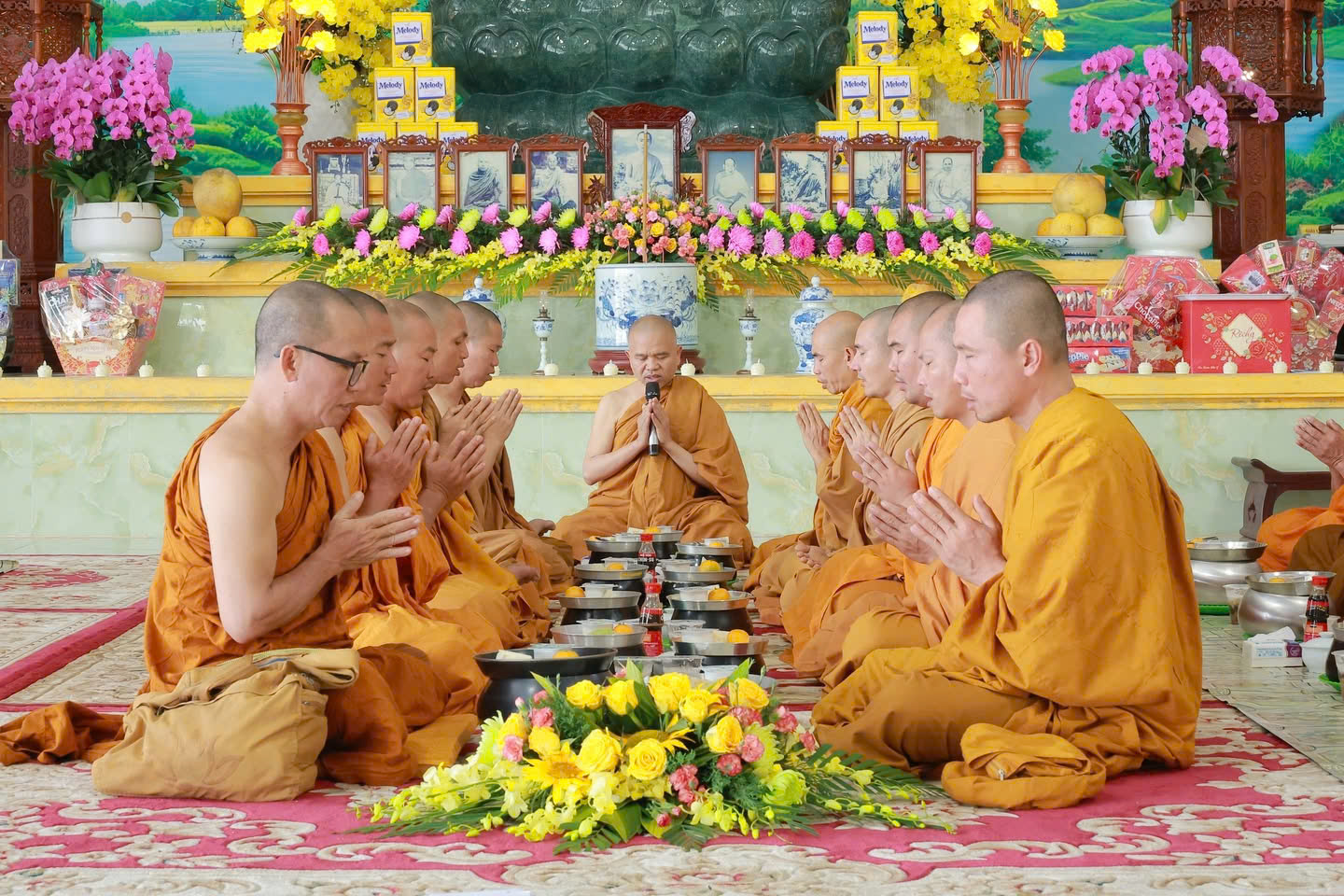 Ngôi tịnh xá dưới chân núi Ngàn Nưa: Hành trình hồi sinh từ phế tích- Ảnh 4. Ngôi tịnh xá dưới chân núi Ngàn Nưa: Hành trình hồi sinh từ phế tích- Ảnh 4.