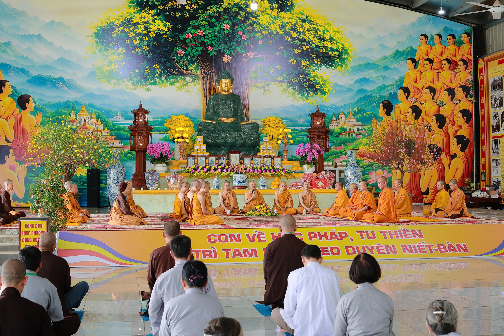 Ngôi tịnh xá dưới chân núi Ngàn Nưa: Hành trình hồi sinh từ phế tích- Ảnh 3. Ngôi tịnh xá dưới chân núi Ngàn Nưa: Hành trình hồi sinh từ phế tích- Ảnh 3.