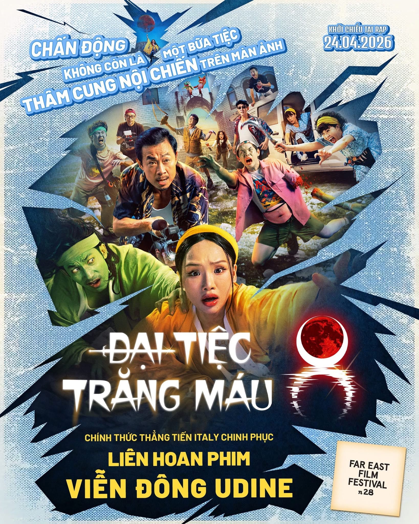 'Đại tiệc trăng m&aacute;u 8' được ch&uacute; &yacute; tại LHP Viễn Đ&ocirc;ng Udine 2026- Ảnh 1.