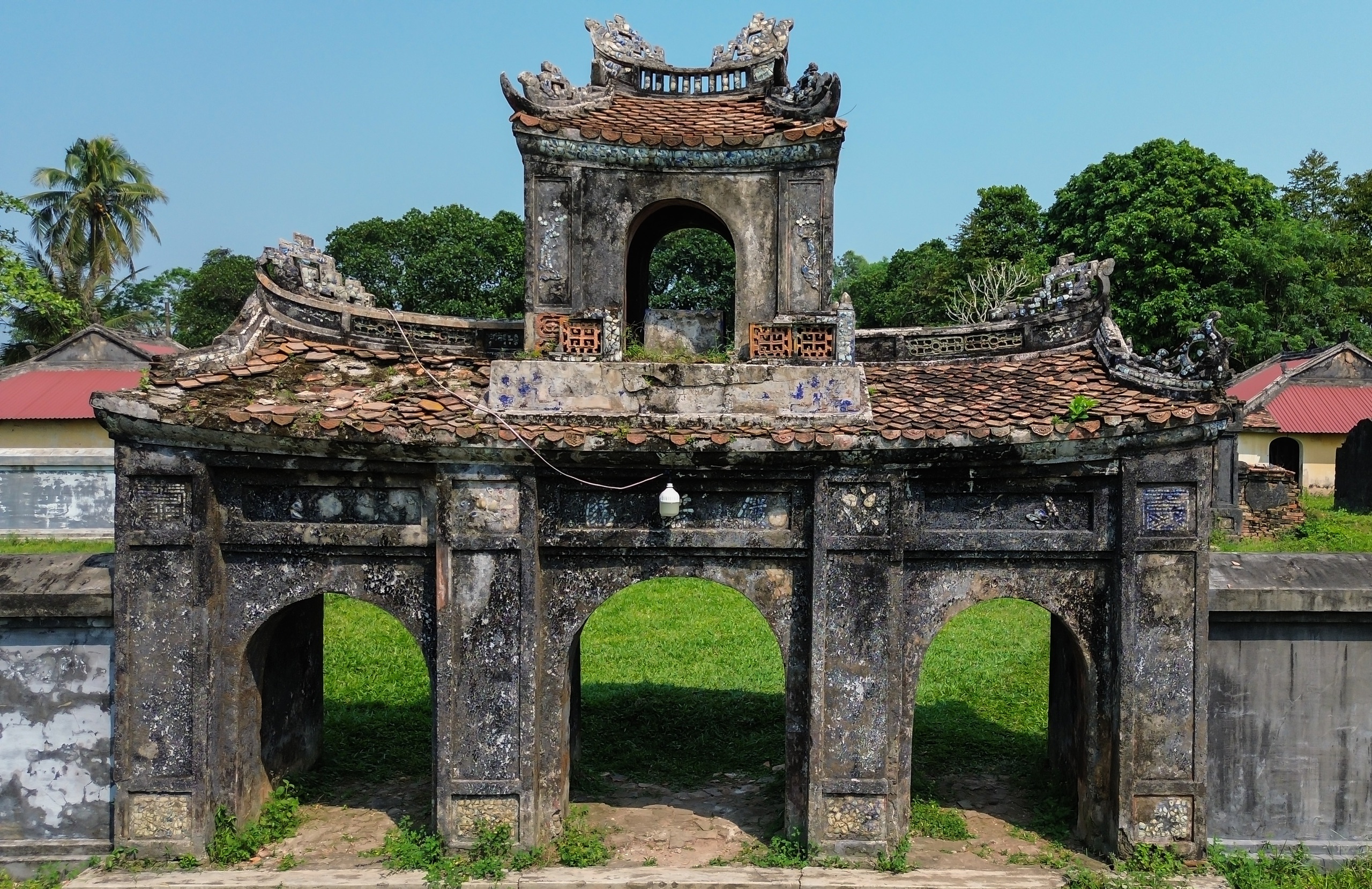 Di t&iacute;ch điện Voi R&eacute;, nơi thờ voi chiến triều Nguyễn, đang xuống cấp- Ảnh 4.