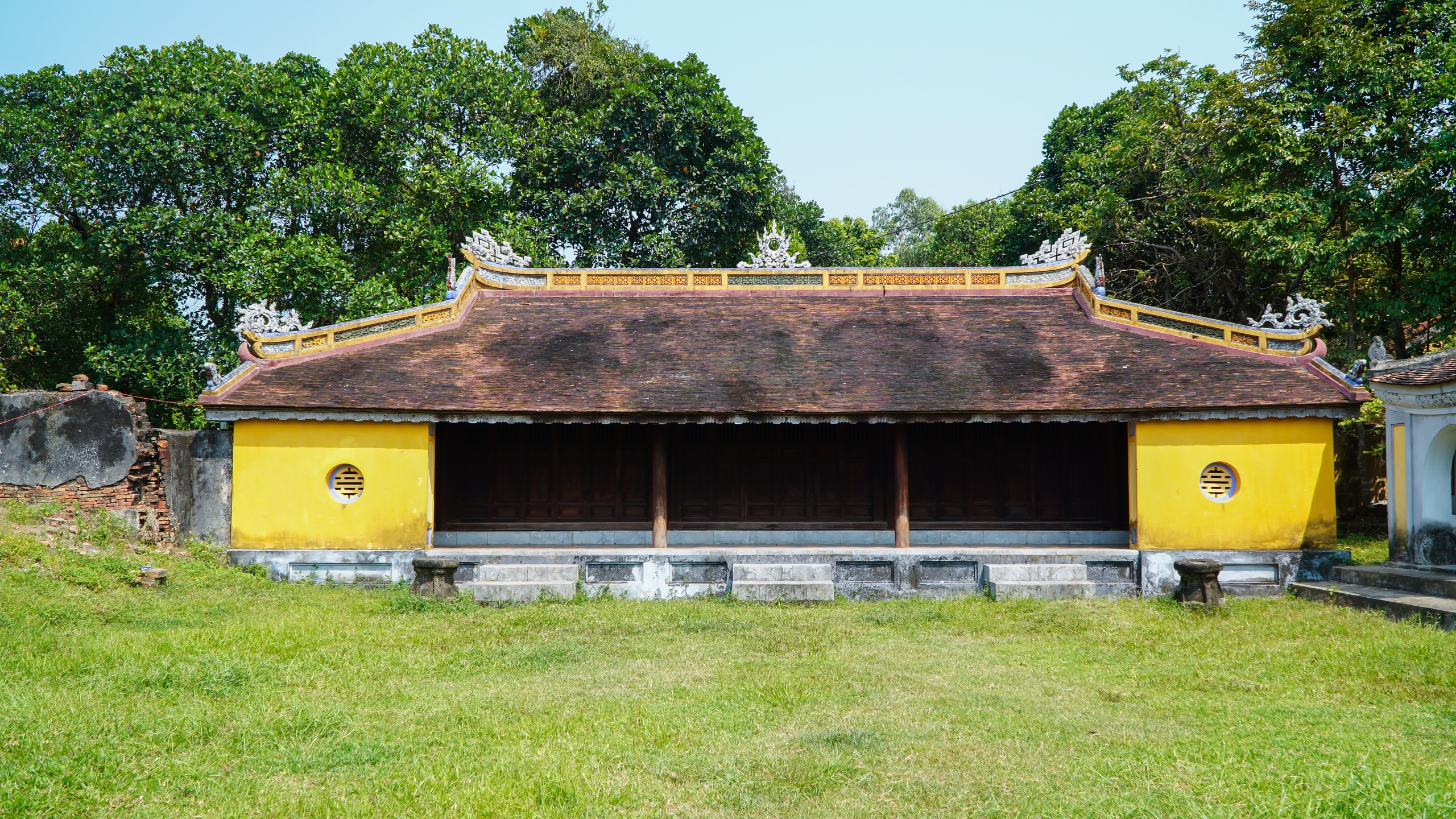 Di t&iacute;ch điện Voi R&eacute;, nơi thờ voi chiến triều Nguyễn, đang xuống cấp- Ảnh 2.