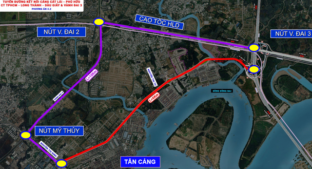 Cuối năm nay TP.HCM mở đường liên cảng Cát Lái, 'cứu' kẹt xe Xa lộ Hà Nội - Ảnh 2.