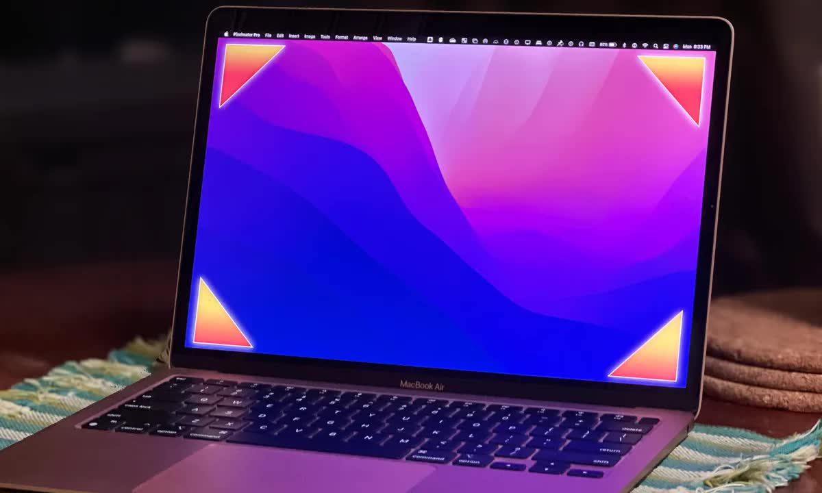 Bốn góc màn hình MacBook có thể làm được nhiều điều thú vị