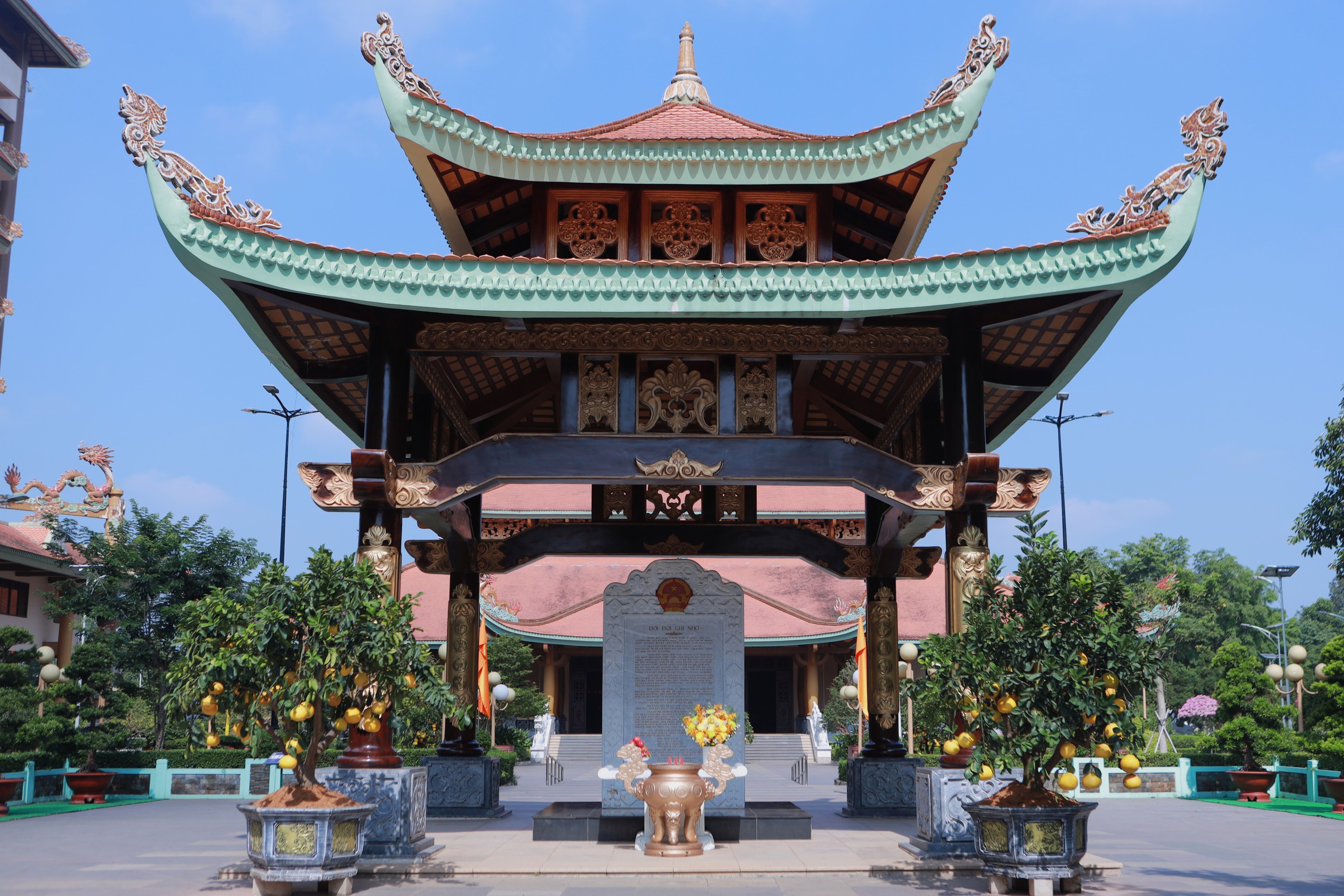 Giải mã kiến trúc ngôi đền tưởng niệm liệt sĩ lớn nhất Việt Nam- Ảnh 3. Giải mã kiến trúc ngôi đền tưởng niệm liệt sĩ lớn nhất Việt Nam- Ảnh 3.