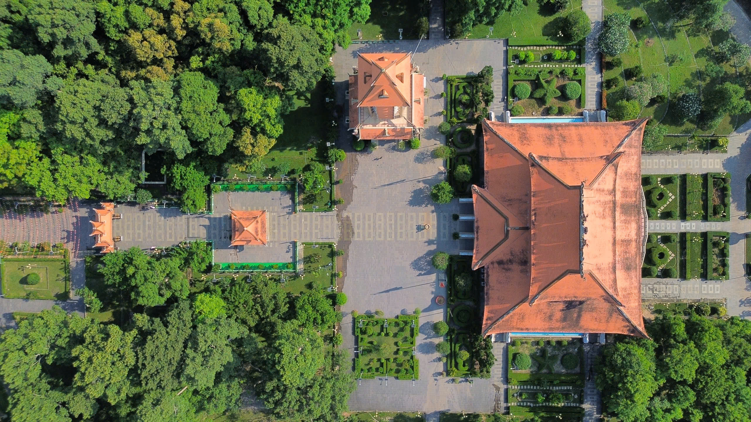 Giải mã kiến trúc ngôi đền tưởng niệm liệt sĩ lớn nhất Việt Nam- Ảnh 2. Giải mã kiến trúc ngôi đền tưởng niệm liệt sĩ lớn nhất Việt Nam- Ảnh 2.