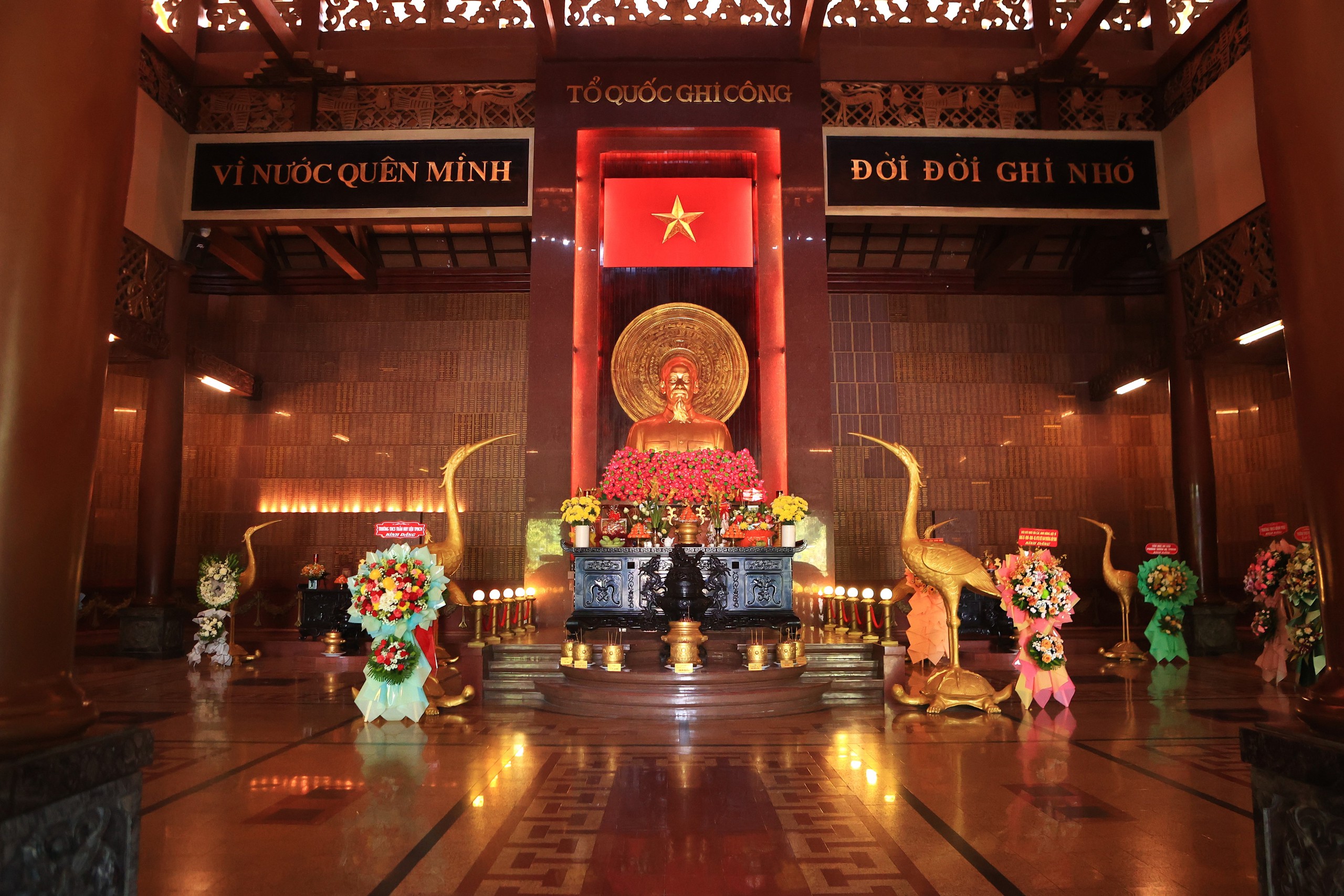 Giải mã kiến trúc ngôi đền tưởng niệm liệt sĩ lớn nhất Việt Nam- Ảnh 6. Giải mã kiến trúc ngôi đền tưởng niệm liệt sĩ lớn nhất Việt Nam- Ảnh 6.