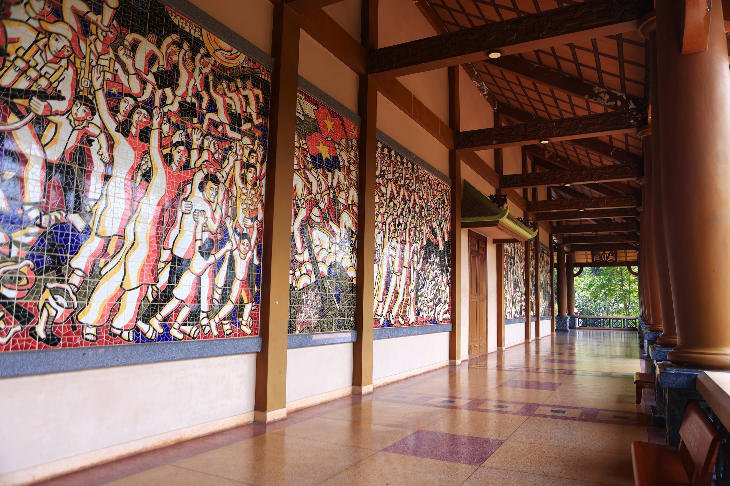 Giải mã kiến trúc ngôi đền tưởng niệm liệt sĩ lớn nhất Việt Nam- Ảnh 10. Giải mã kiến trúc ngôi đền tưởng niệm liệt sĩ lớn nhất Việt Nam- Ảnh 10.