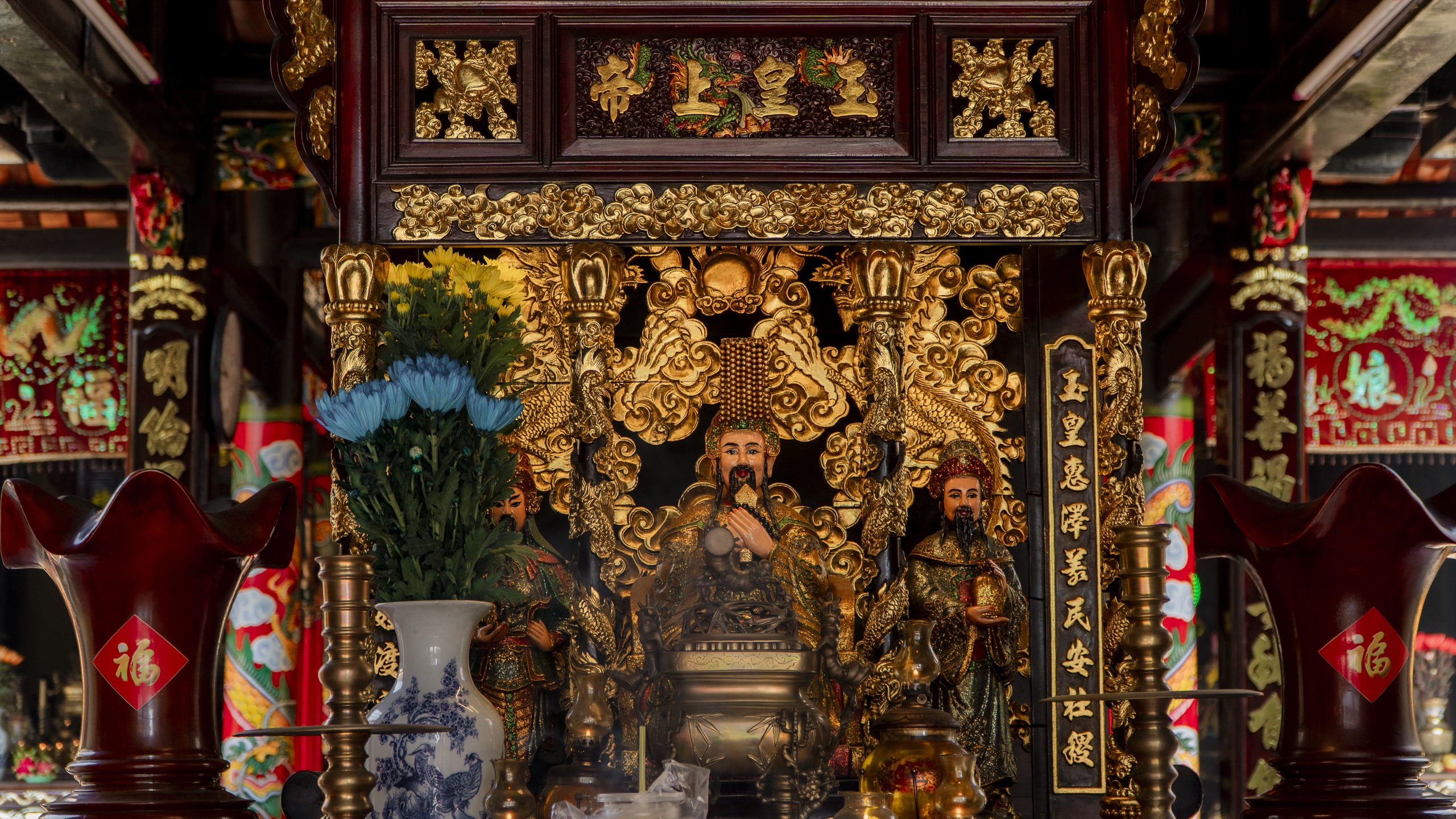 Ngôi chùa gần 500 năm tuổi Phước Minh Cung ở Vĩnh Long - bảo tàng mỹ thuật độc đáo - Ảnh 7. Ngôi chùa gần 500 năm tuổi Phước Minh Cung ở Vĩnh Long - bảo tàng mỹ thuật độc đáo - Ảnh 7.