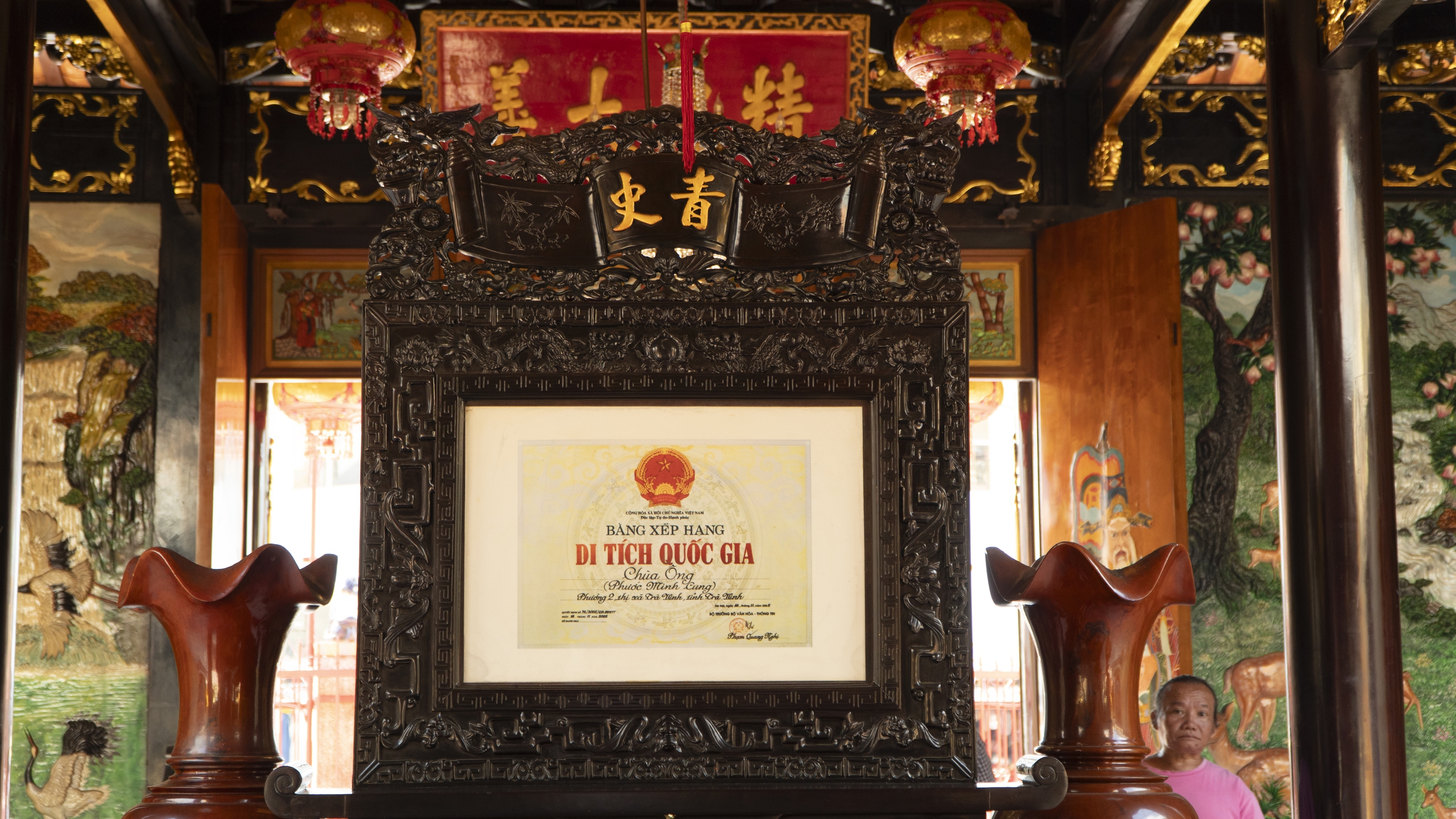 Ngôi chùa gần 500 năm tuổi Phước Minh Cung ở Vĩnh Long - bảo tàng mỹ thuật độc đáo - Ảnh 14. Ngôi chùa gần 500 năm tuổi Phước Minh Cung ở Vĩnh Long - bảo tàng mỹ thuật độc đáo - Ảnh 14.