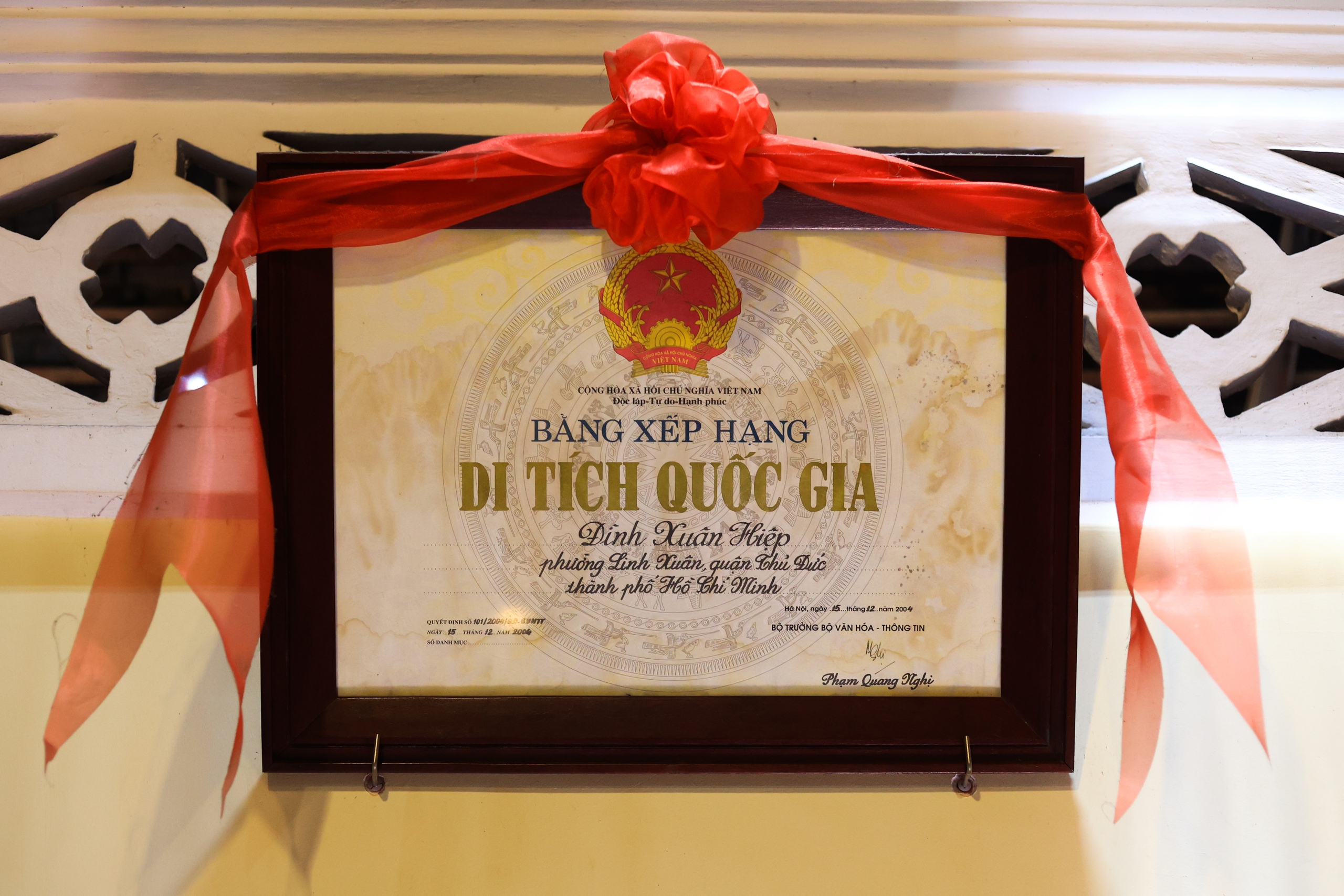 Đ&igrave;nh cổ 200 năm c&ograve;n giữ sắc phong vua Bảo Đại ở TP.HCM &iacute;t ai biết- Ảnh 11.