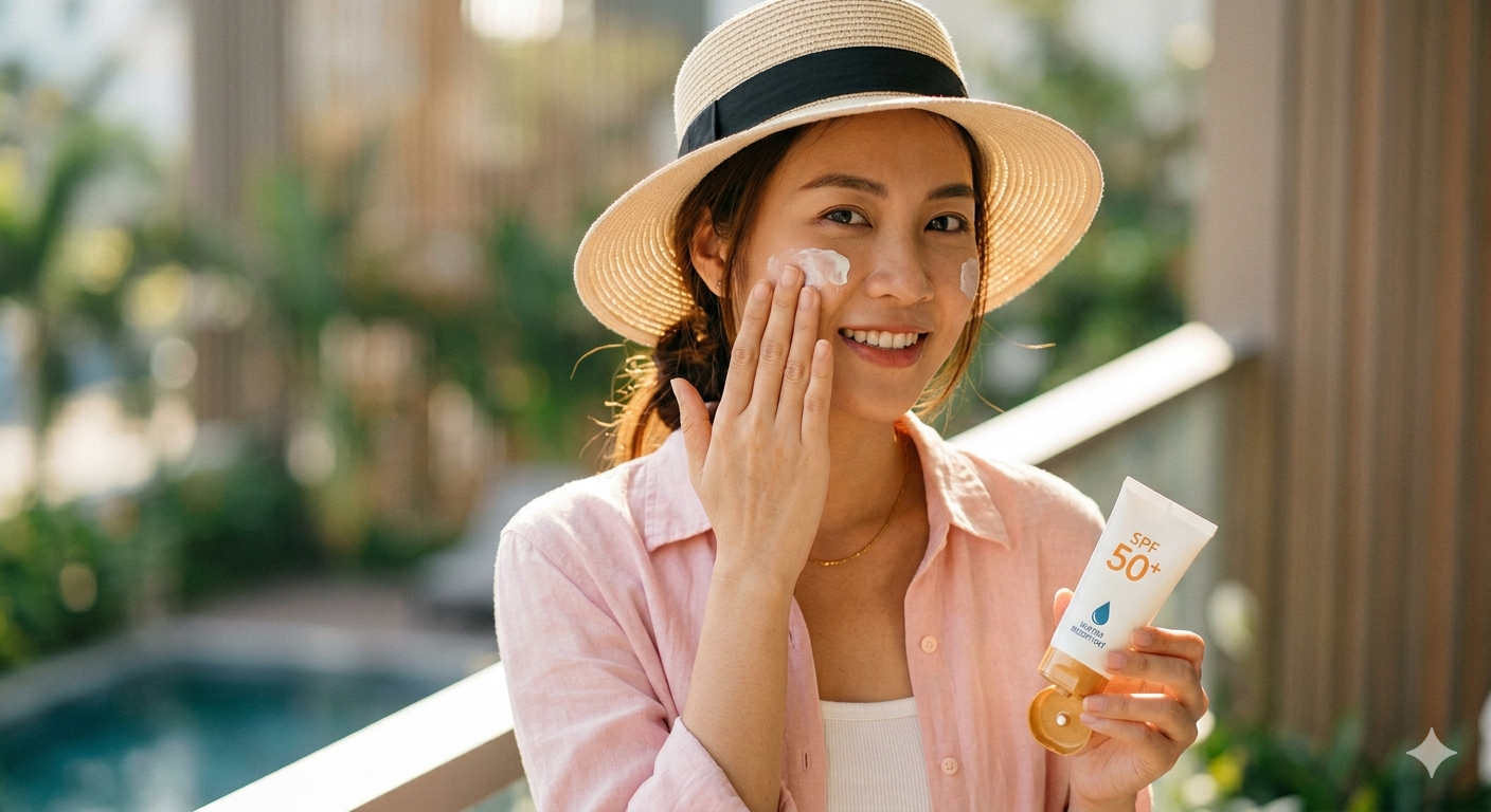 Chống nắng sai cách: Coi chừng 'nuôi' nám và ung thư da suốt mùa hè - Ảnh 1.