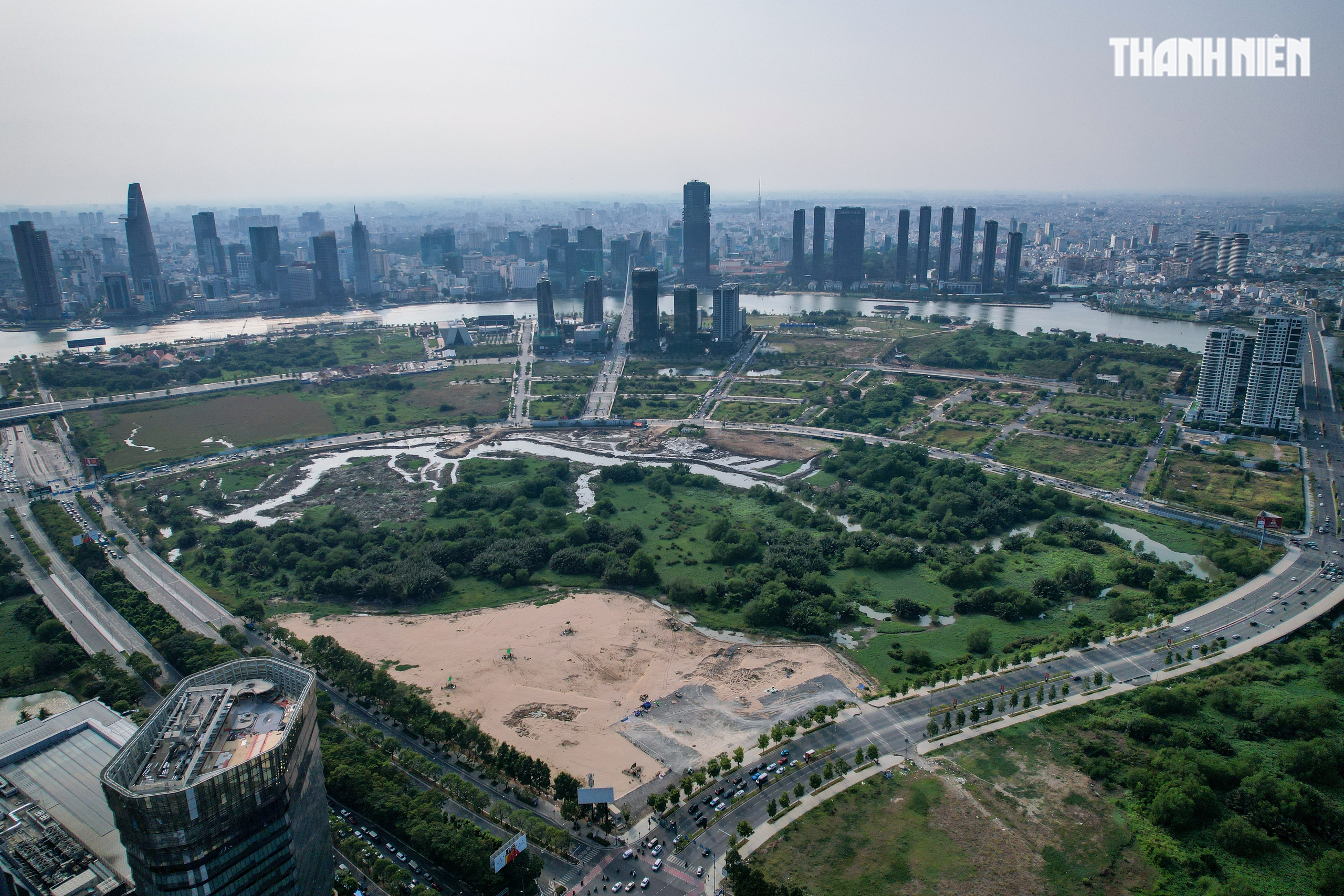 To&agrave;n cảnh khu đất 33 ha ở Thủ Thi&ecirc;m sẽ th&agrave;nh trung t&acirc;m h&agrave;nh ch&iacute;nh mới- Ảnh 1.