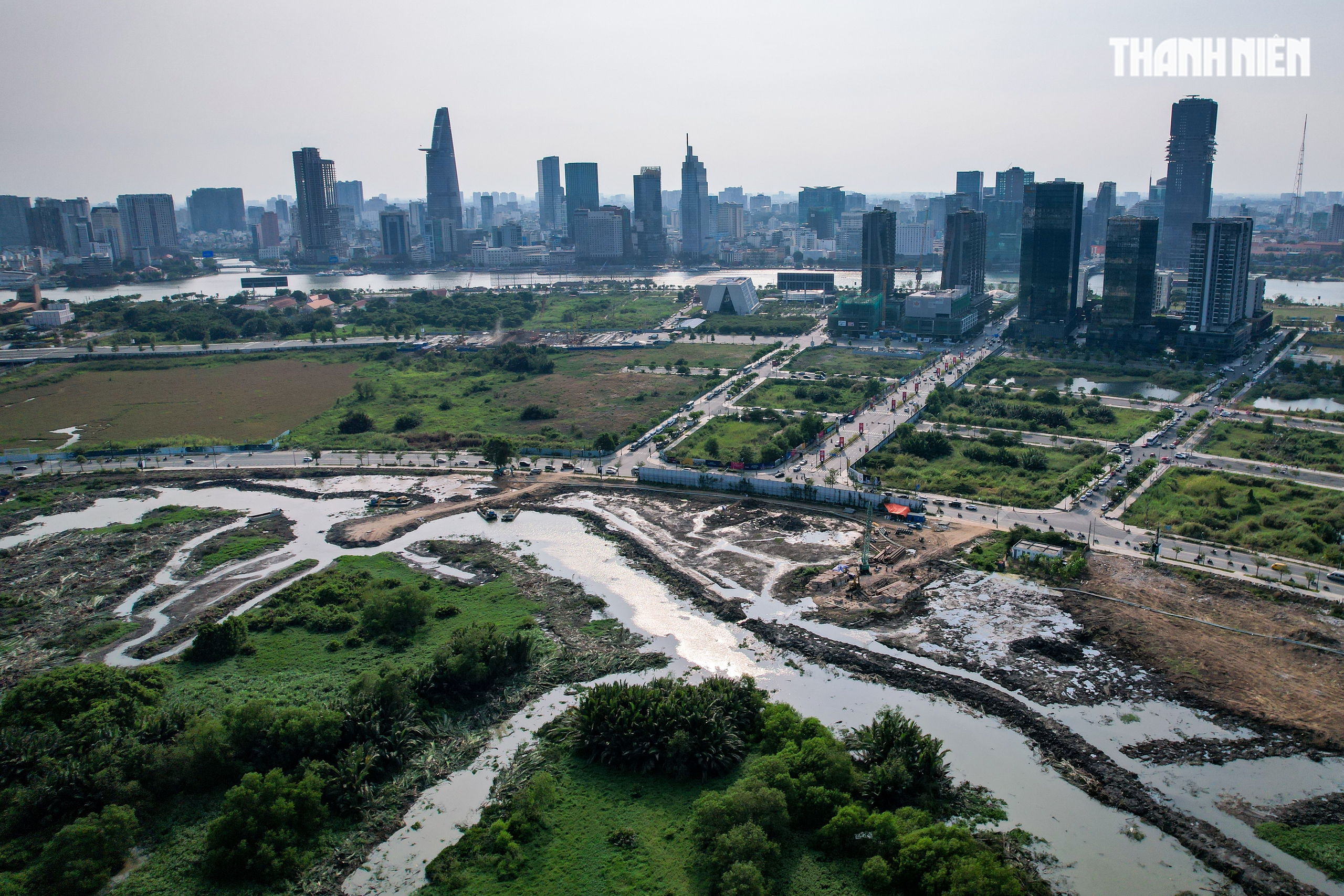 To&agrave;n cảnh khu đất 33 ha ở Thủ Thi&ecirc;m sẽ th&agrave;nh trung t&acirc;m h&agrave;nh ch&iacute;nh mới- Ảnh 13.