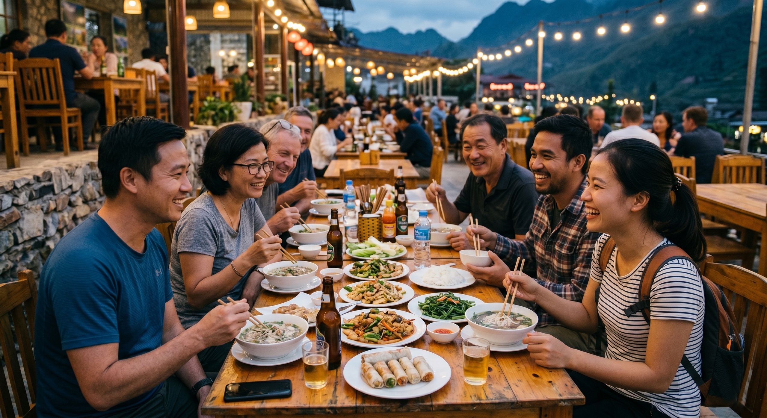 Du lịch xa, ăn uống 'thả cửa': Đường huyết dễ tăng vọt - Ảnh 1.