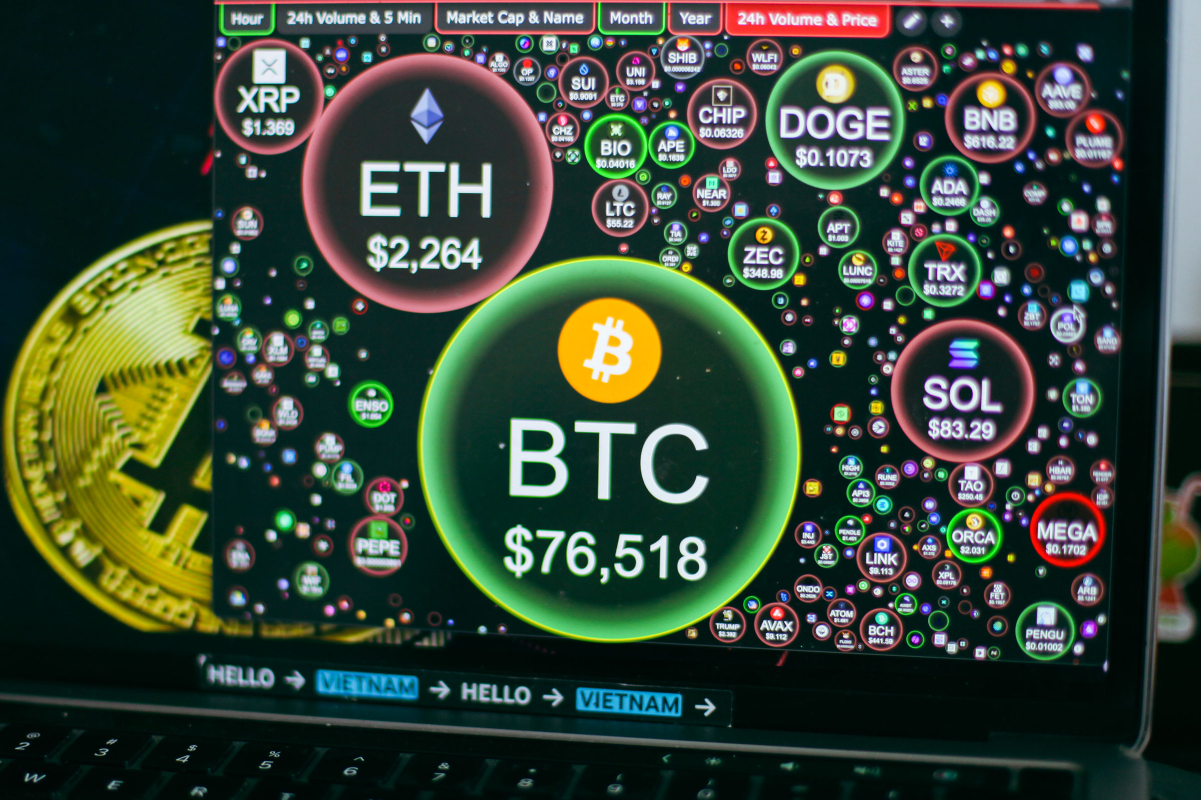 Giá Bitcoin hôm nay 1.5.2026: Mỹ tịch thu 500 triệu USD tiền số của Iran - Ảnh 1.