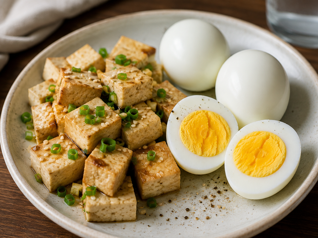 Đậu hũ hay trứng: Loại nào cung cấp protein tốt hơn? - Ảnh 1.