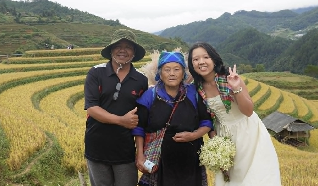 C&ocirc; g&aacute;i c&ugrave;ng cha đi phượt 6.800 km - Ảnh 1.