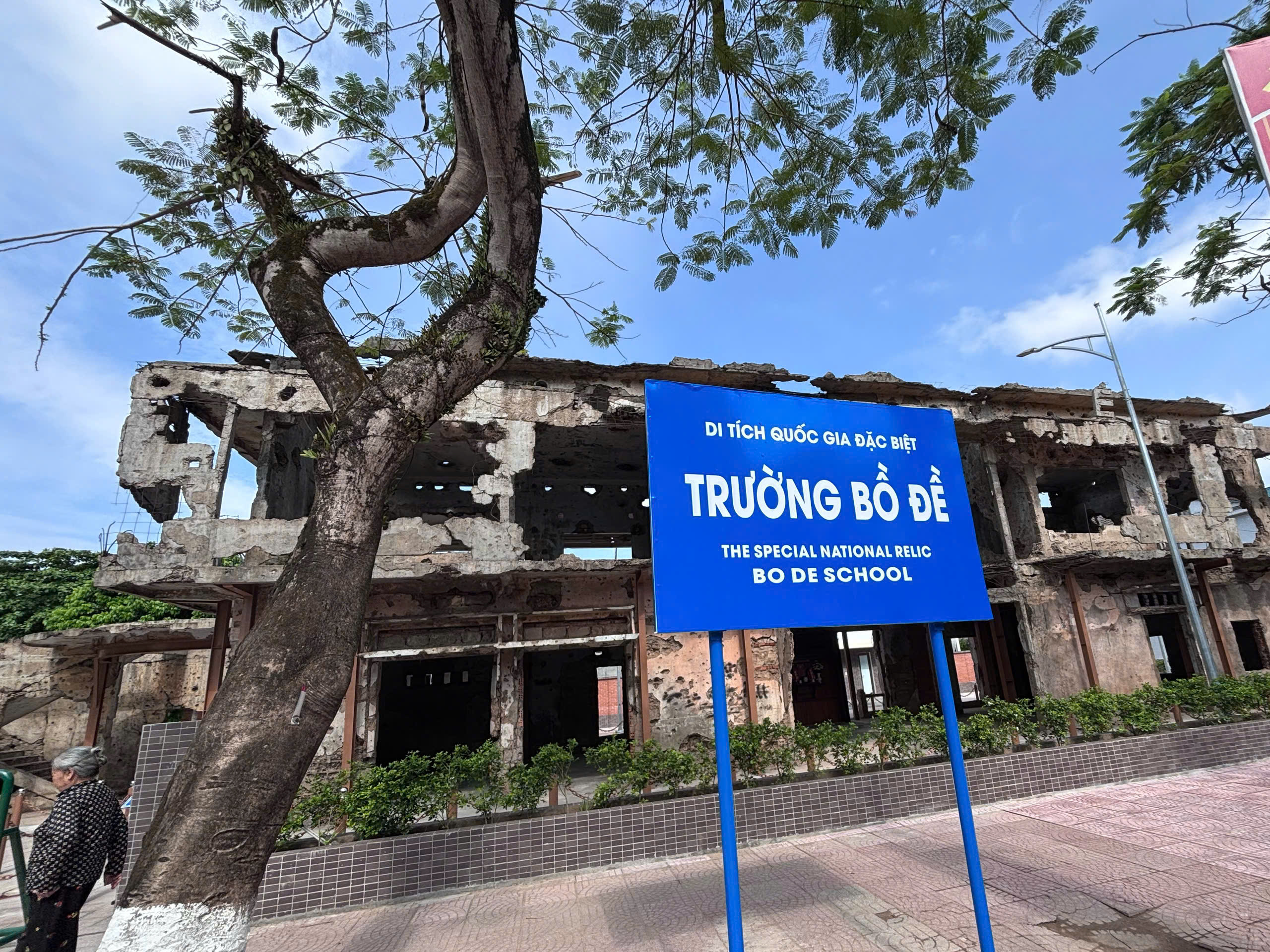 Trường Bồ Đề Quảng Trị - Một chứng tích sống của chiến tranh - Ảnh 1.