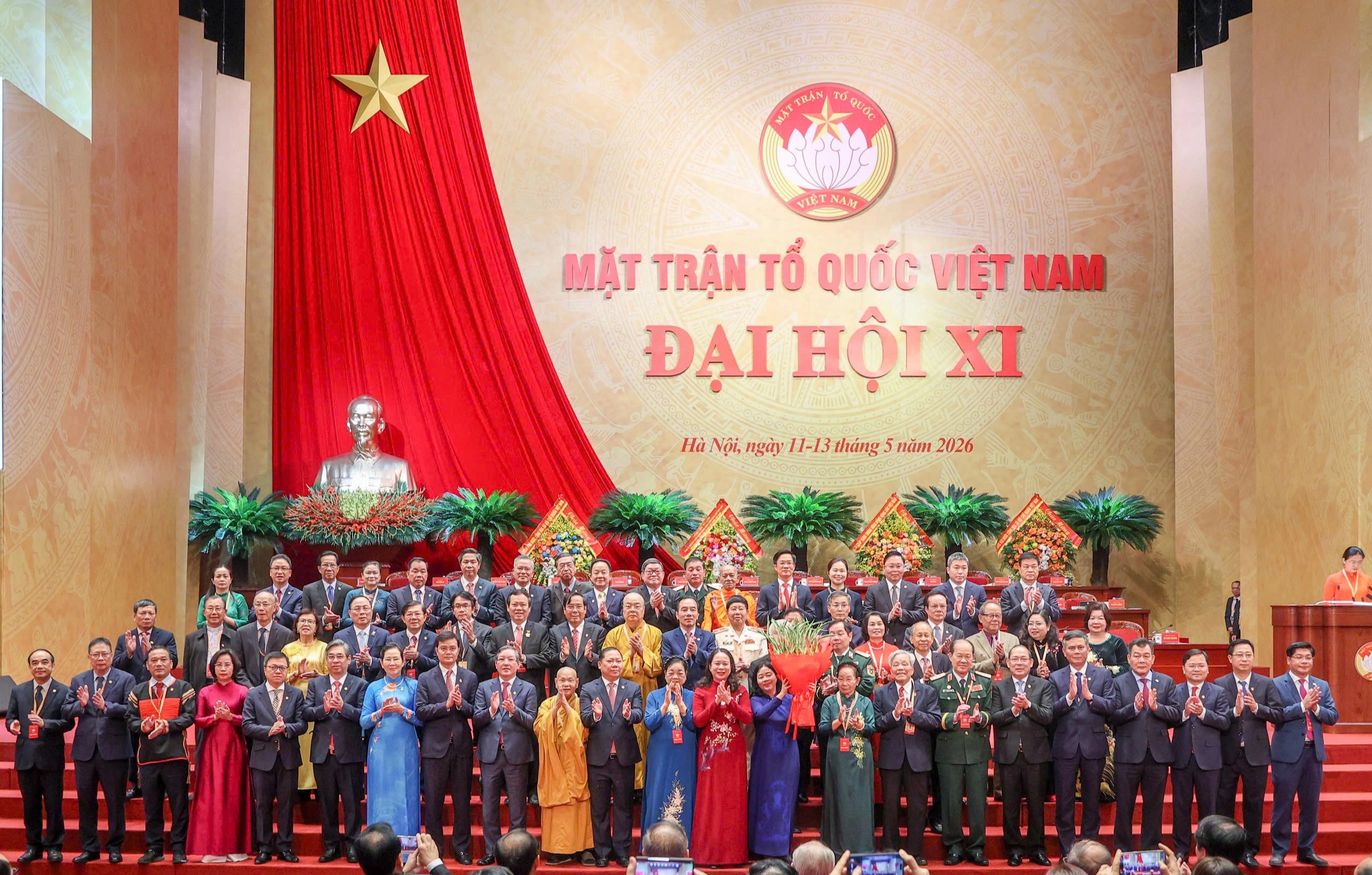 Ra mắt Đo&agrave;n Chủ tịch Ủy ban Trung ương MTTQ Việt Nam kh&oacute;a XI- Ảnh 1.