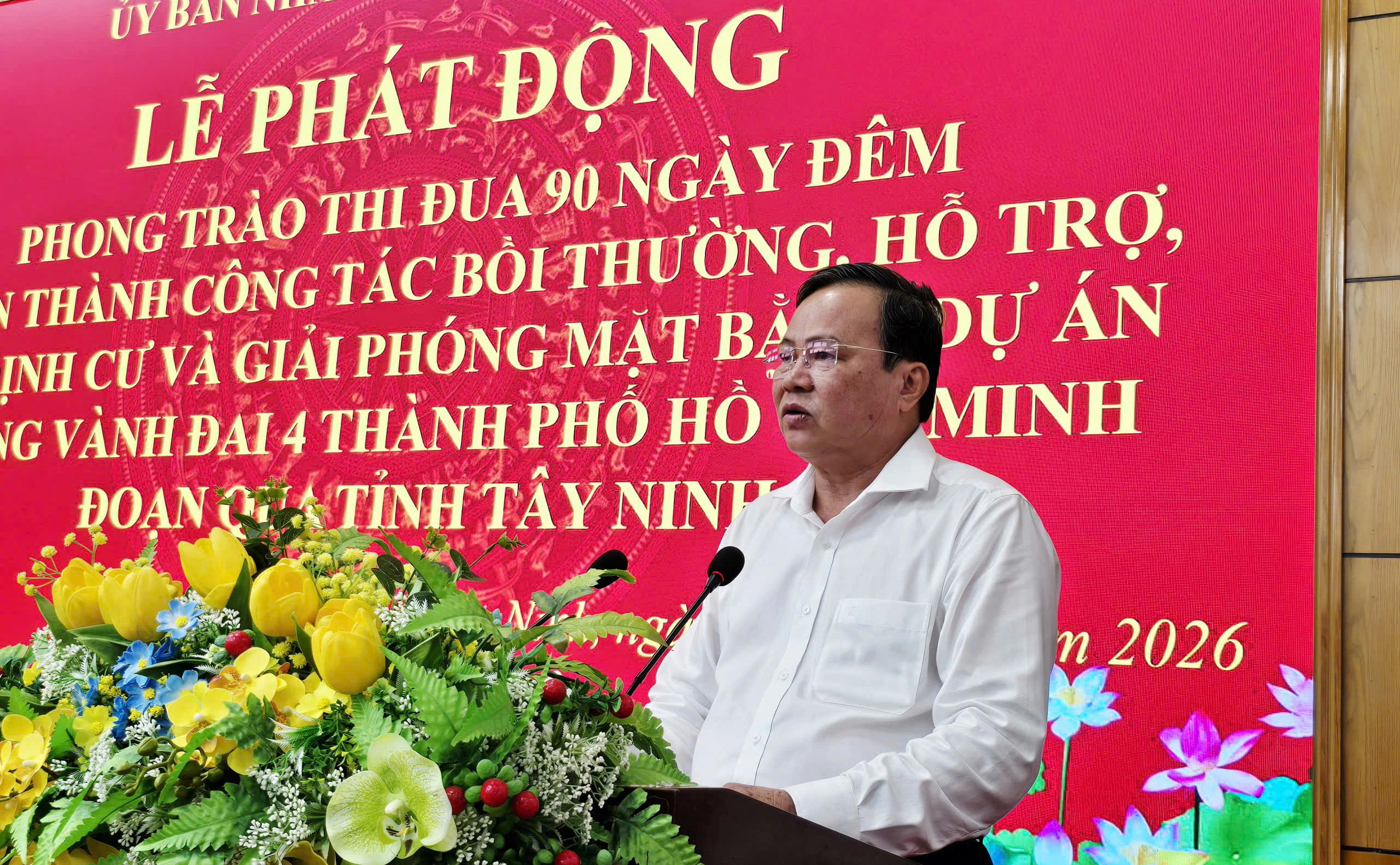 Tây Ninh sẽ thu hồi 675 ha đất trong 90 ngày giao Vành đai 4 TP.HCM - Ảnh 1.