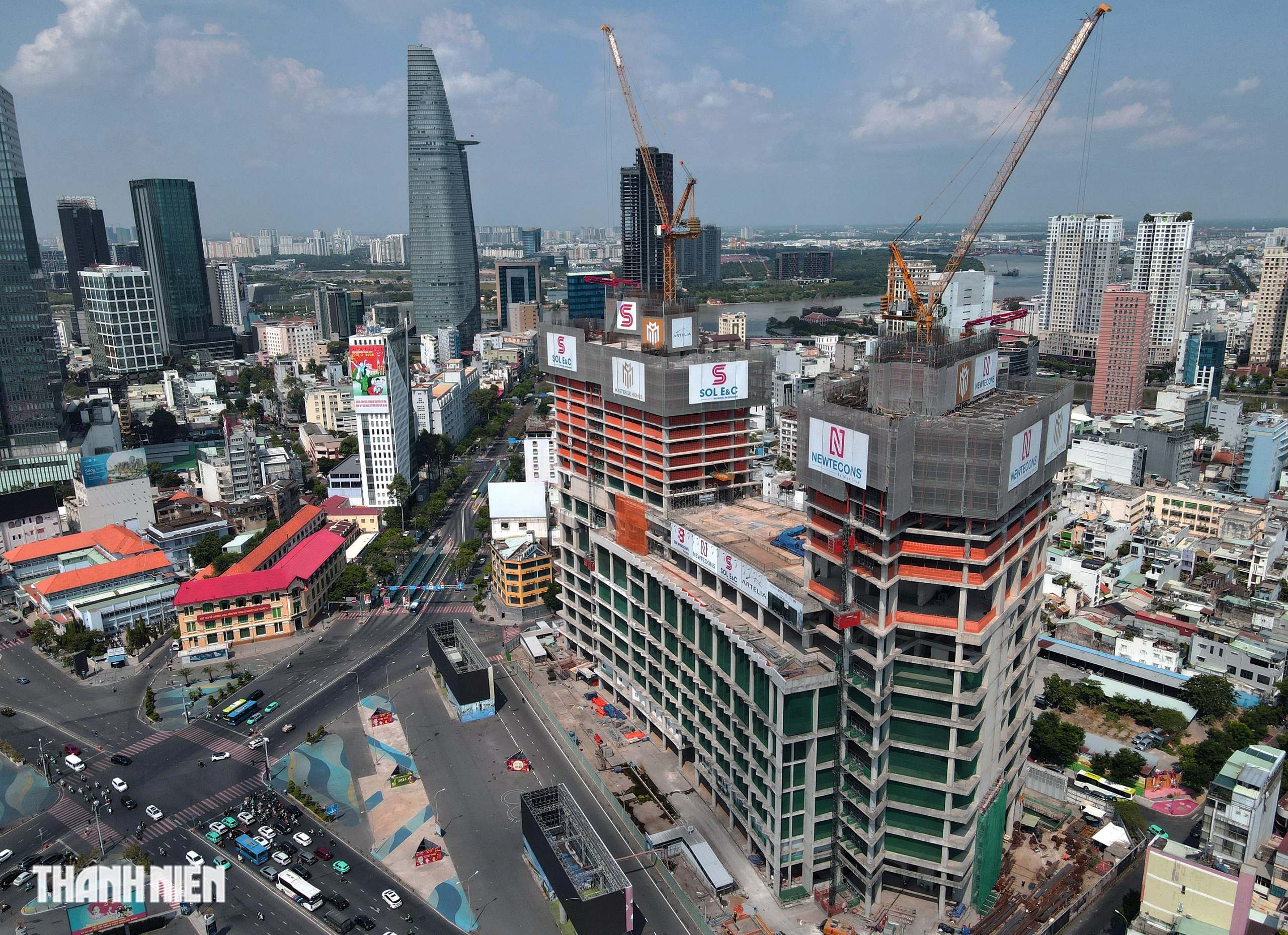 B&ecirc;n trong si&ecirc;u dự &aacute;n tứ gi&aacute;c Bến Th&agrave;nh khi thi c&ocirc;ng trở lại- Ảnh 2.