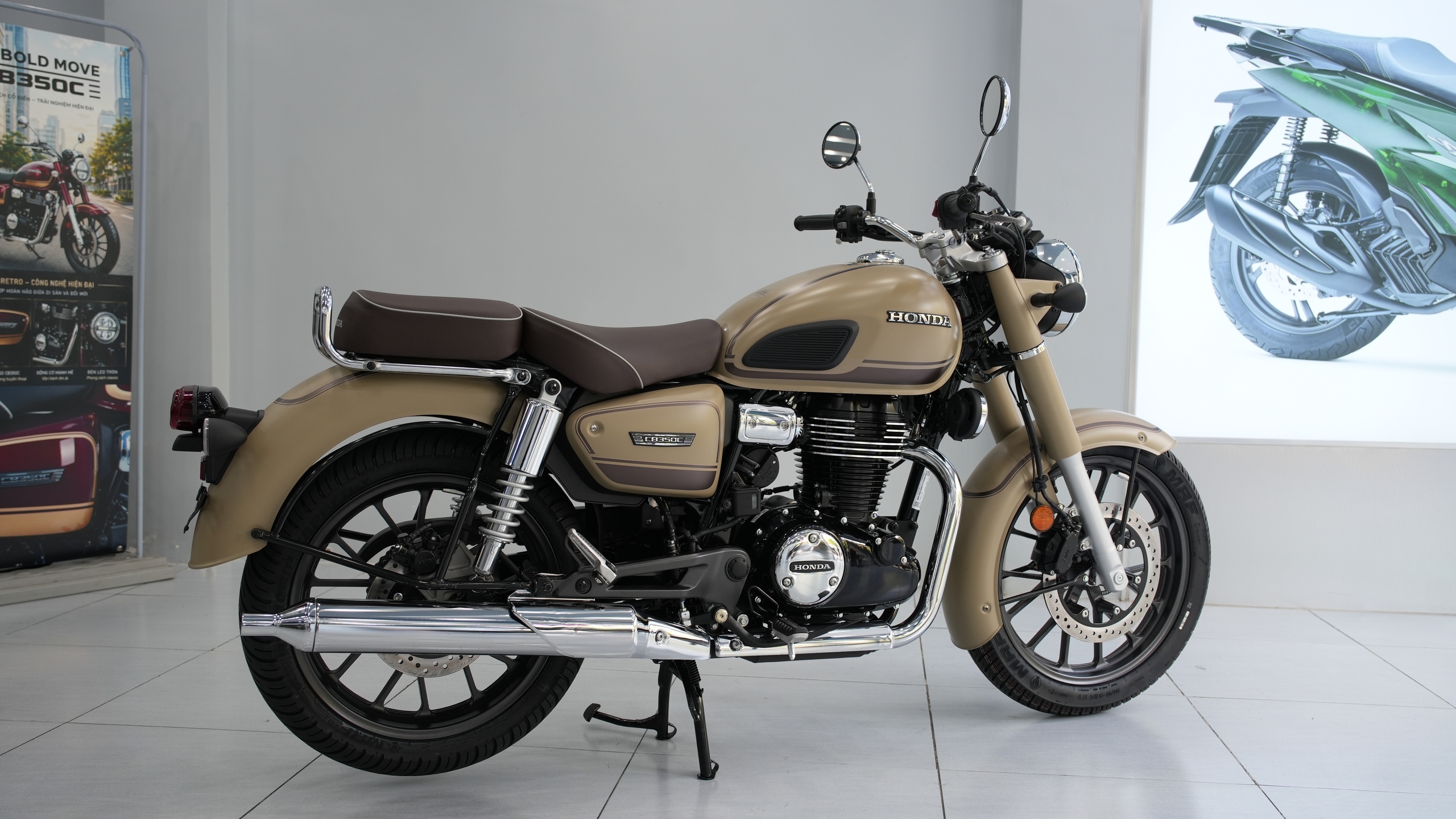 M&ocirc; t&ocirc; cổ điển Honda CB350C đầu ti&ecirc;n về Việt Nam, gi&aacute; từ 185 triệu đồng - Ảnh 7.