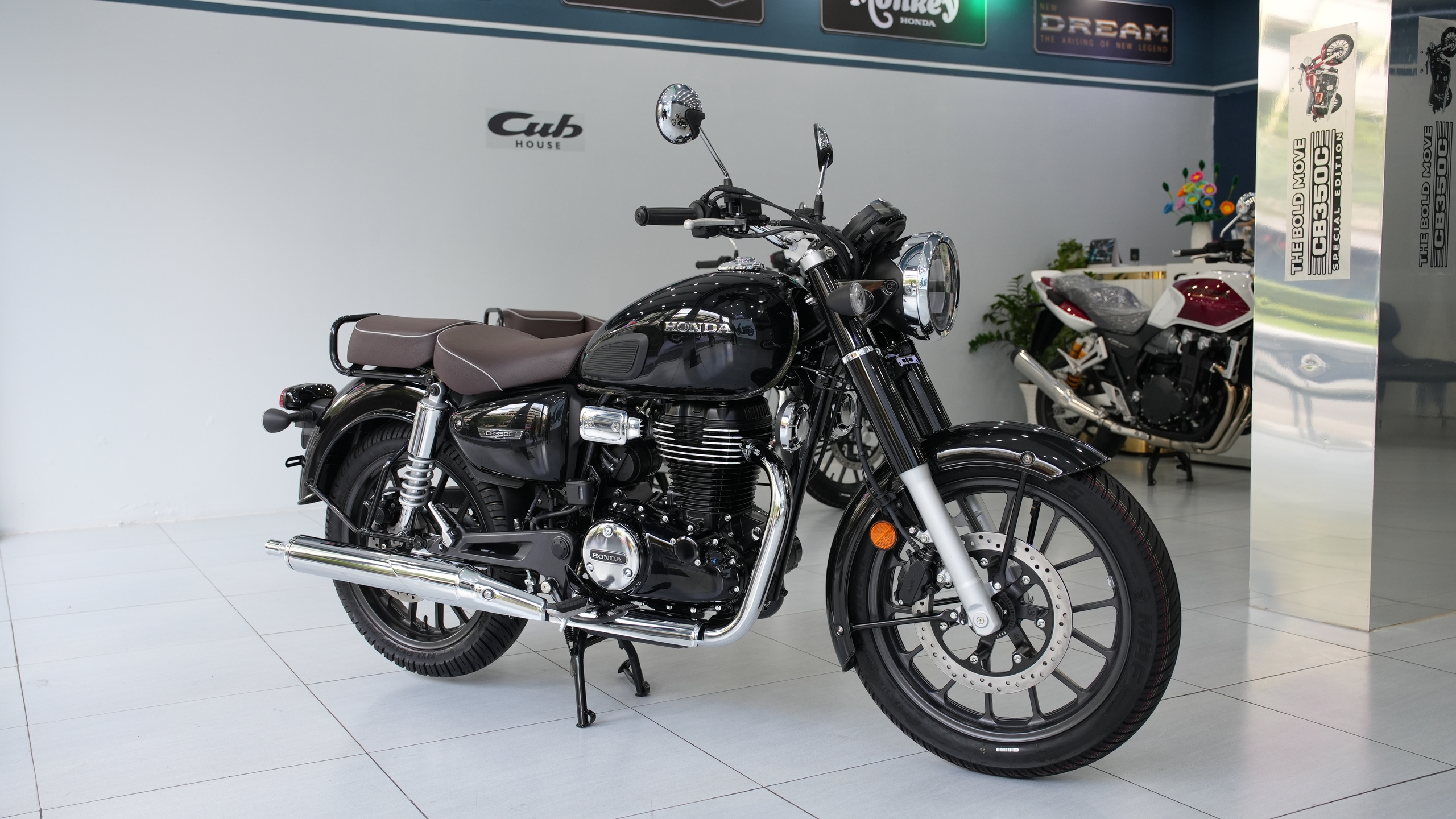 M&ocirc; t&ocirc; cổ điển Honda CB350C đầu ti&ecirc;n về Việt Nam, gi&aacute; từ 185 triệu đồng - Ảnh 8.