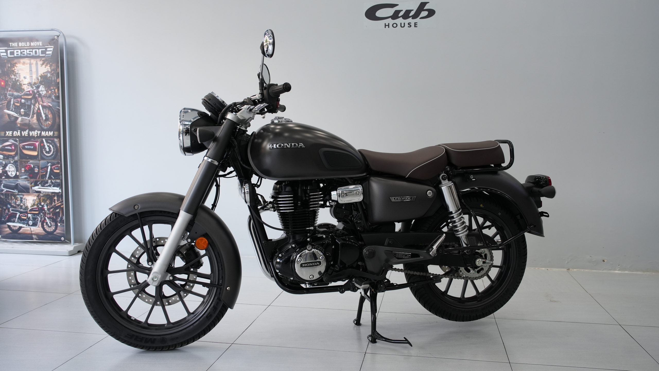 M&ocirc; t&ocirc; cổ điển Honda CB350C đầu ti&ecirc;n về Việt Nam, gi&aacute; từ 185 triệu đồng - Ảnh 3.