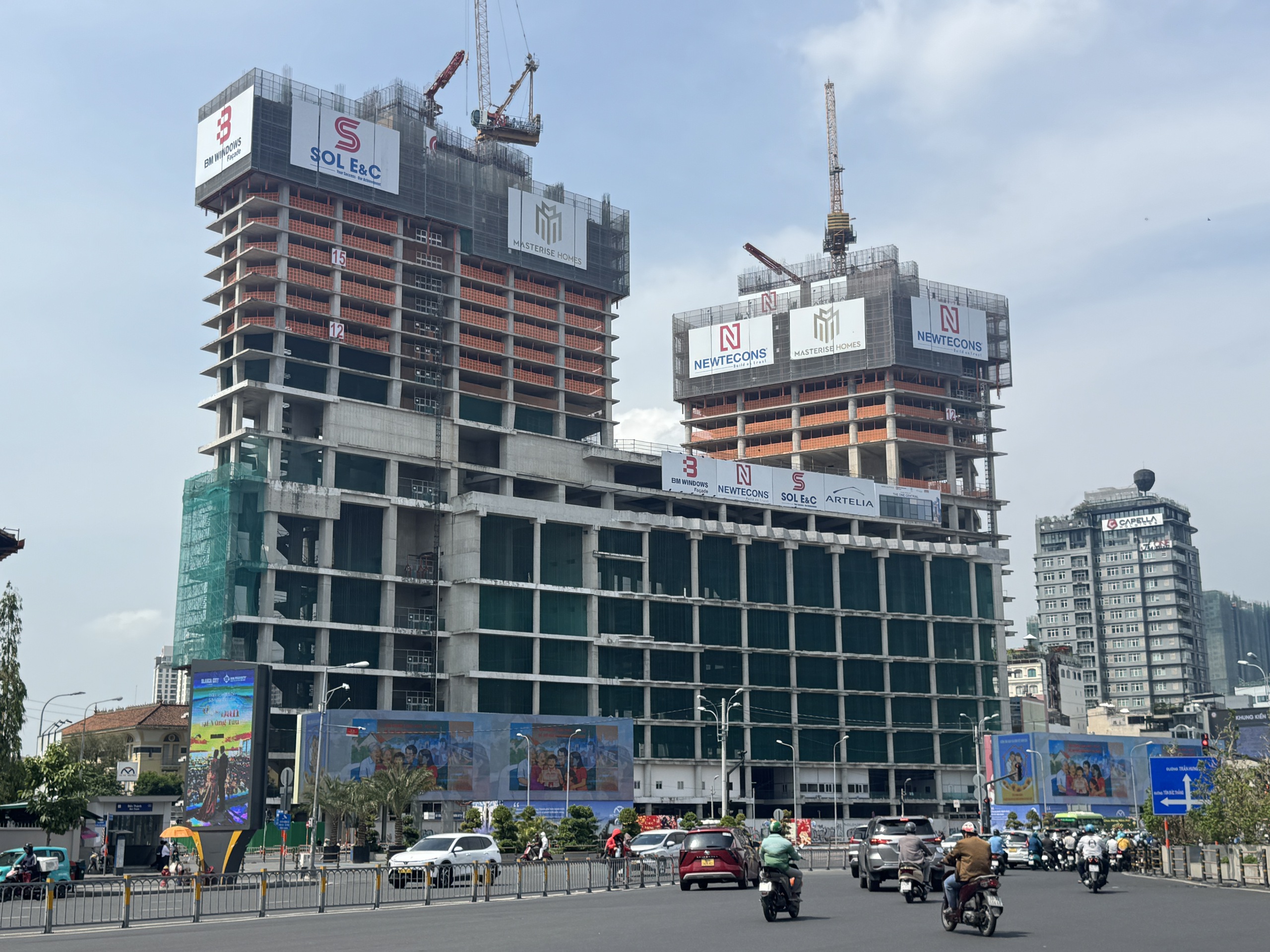 TP.HCM sẽ có tòa tháp đôi cao nhất Việt Nam- Ảnh 2. TP.HCM sẽ có tòa tháp đôi cao nhất Việt Nam- Ảnh 2.