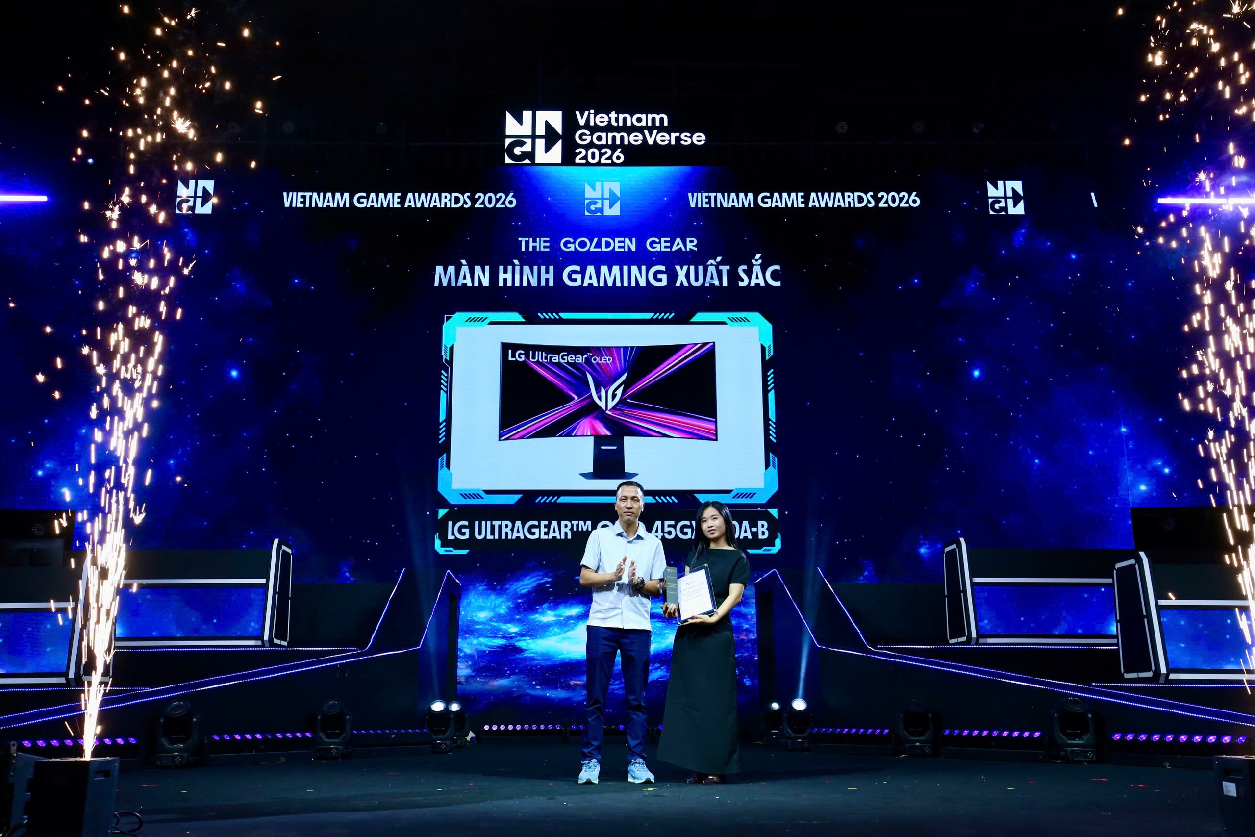 Màn hình LG OLED Gaming 5K2K được vinh danh tại Vietnam Game Awards 2026 - Ảnh 1.