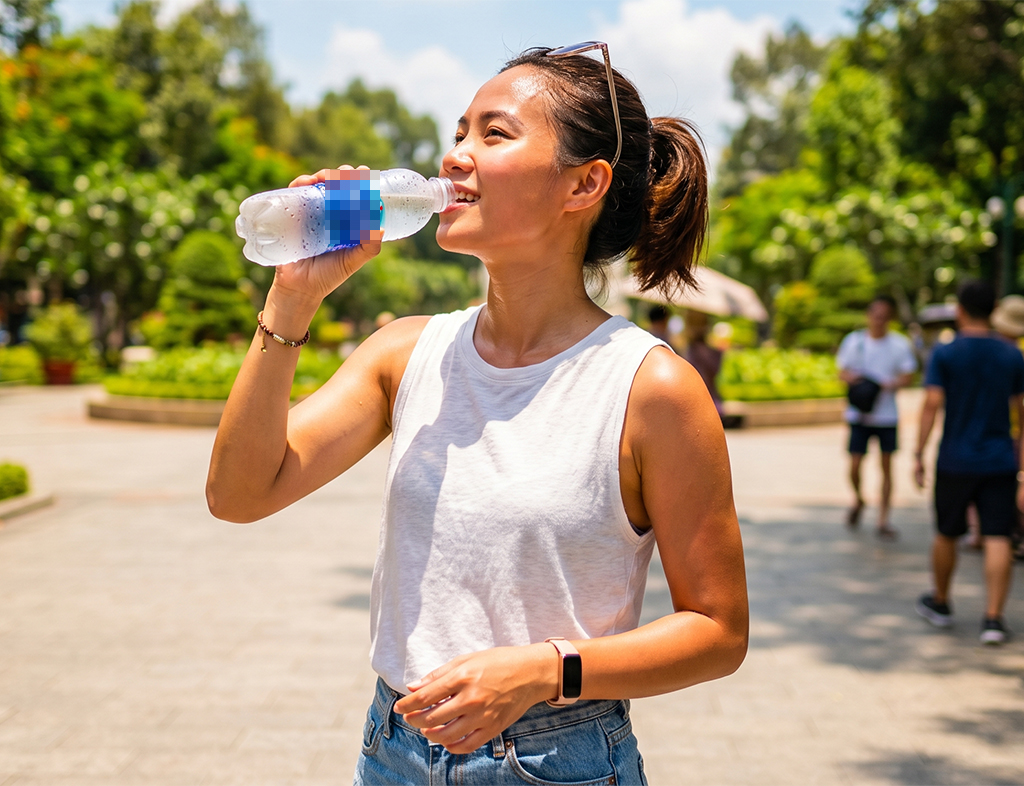Nắng nóng: Chuyên gia chỉ cách bù nước đúng để tránh sốc nhiệt - Ảnh 1.