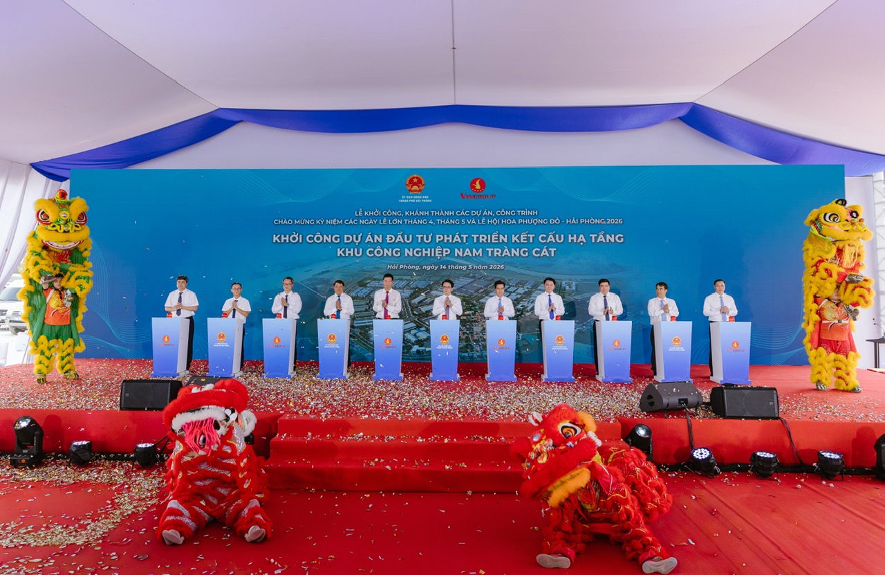Khởi công khu công nghiệp kết nối 5 loại hình giao thông - Ảnh 1.