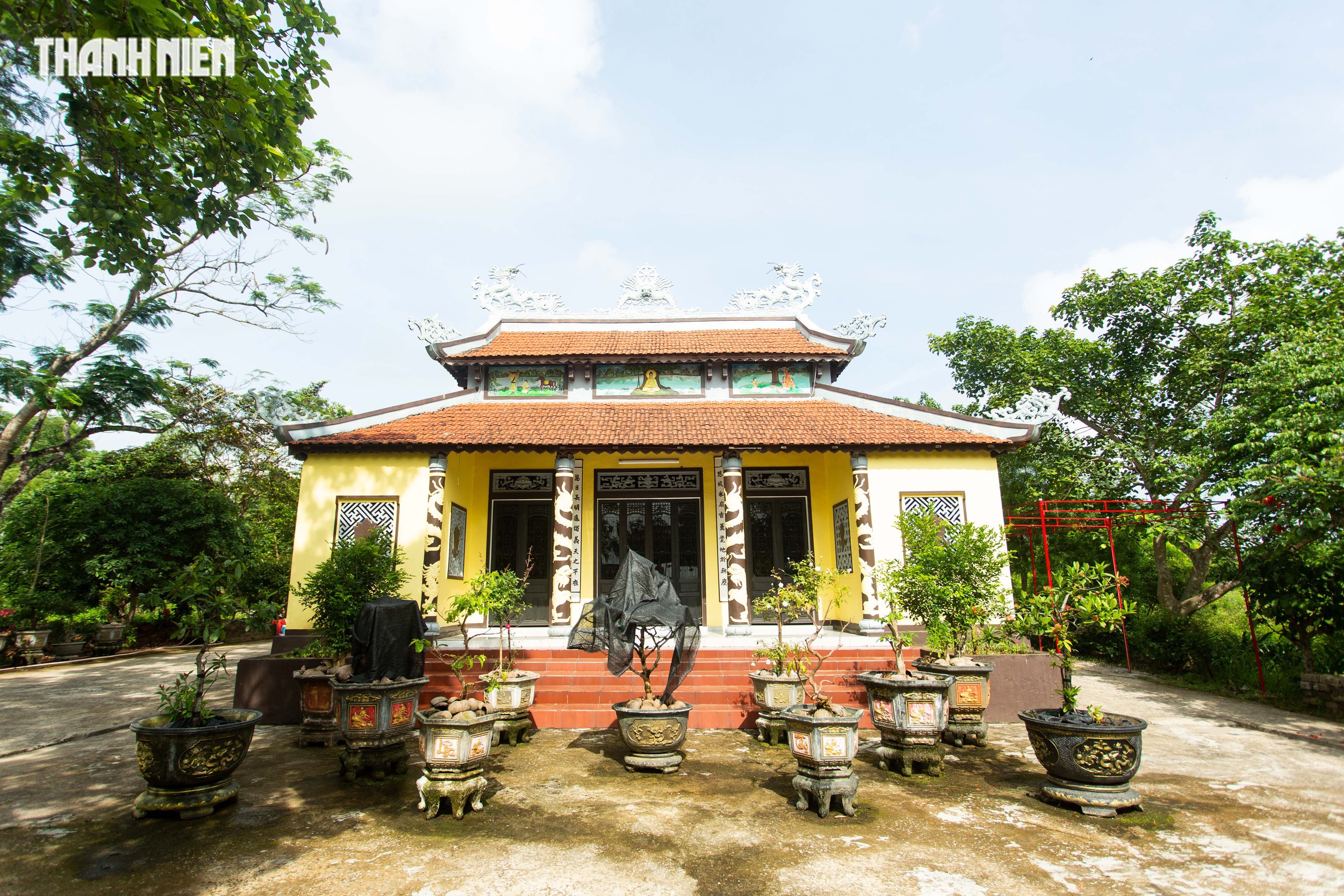Dấu t&iacute;ch ch&ugrave;a đ&aacute; Champa trong ng&ocirc;i ch&ugrave;a hơn 300 tuổi ở Quảng Trị- Ảnh 1.