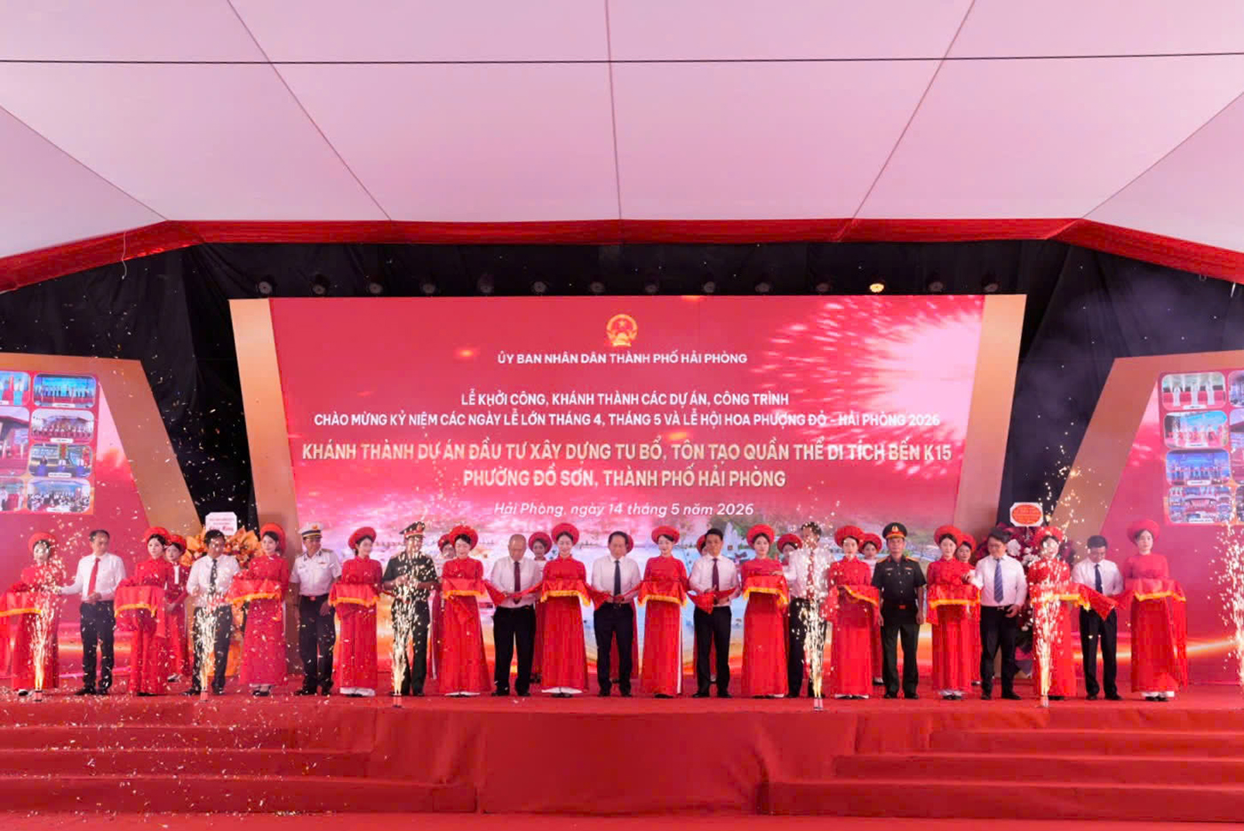 Hải Phòng khởi công, khánh thành 14 dự án hơn 24.700 tỉ - Ảnh 1.