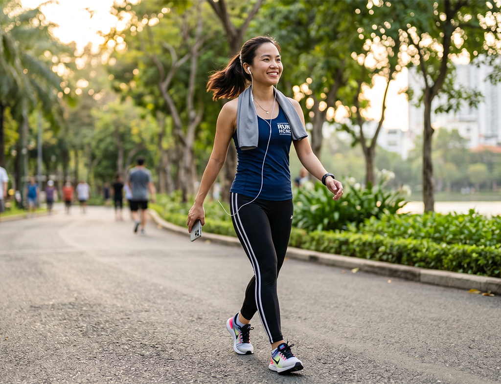 Vừa đi bộ thể dục vừa nghe nhạc: Khoa học phát hiện điều tuyệt vời - Ảnh 1.