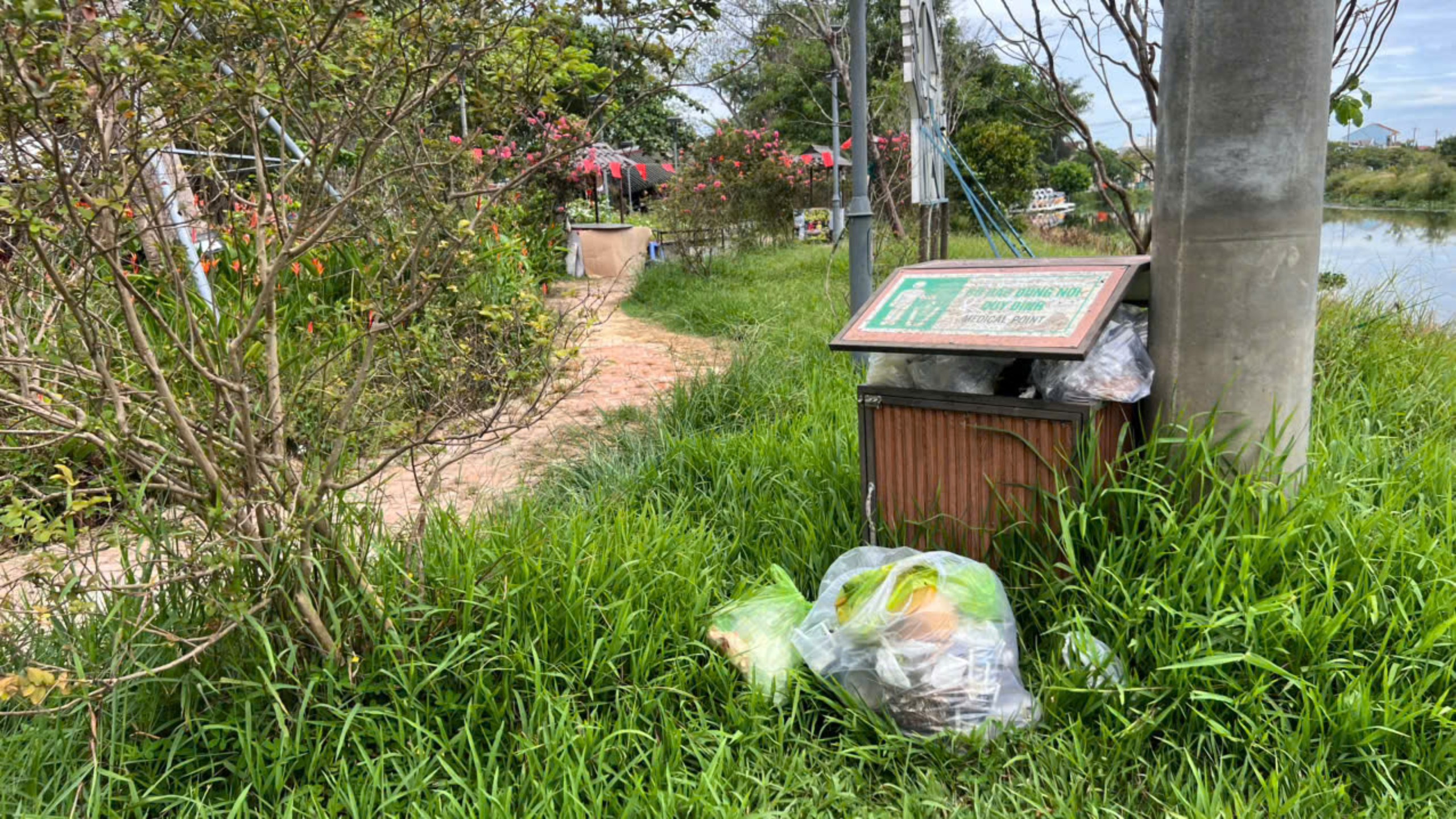 Di t&iacute;ch quốc gia Cầu ng&oacute;i Thanh To&agrave;n nhếch nh&aacute;c v&igrave; r&aacute;c thải- Ảnh 6.
